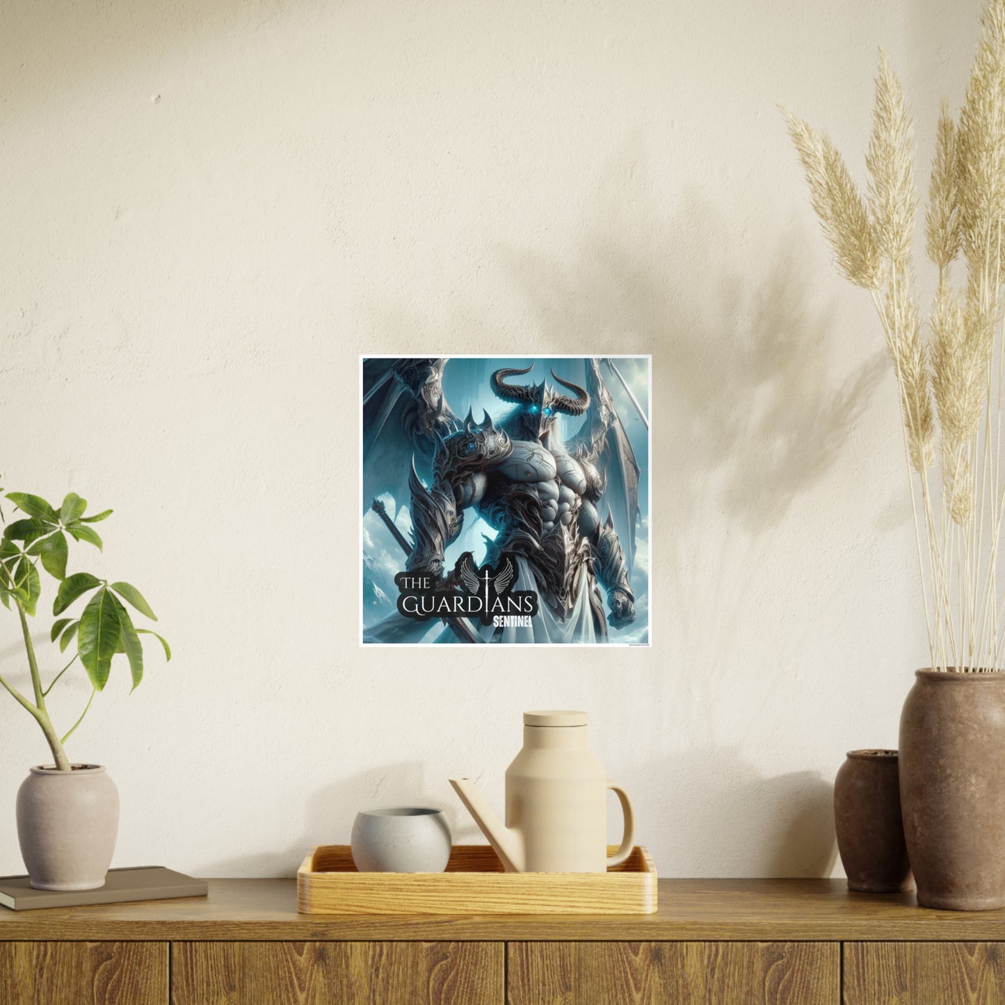 The Guardians Sentinel (AI created) / Photo Art Paper Posters
