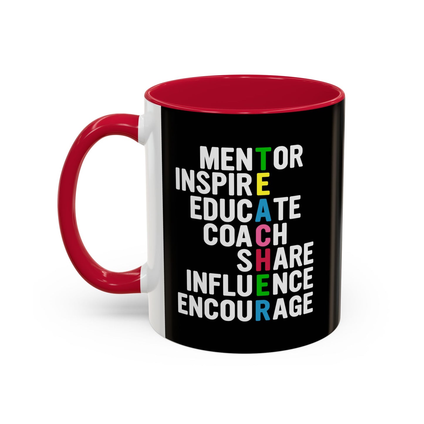 Teacher Traits / Colorful Mugs (11oz, 15oz)