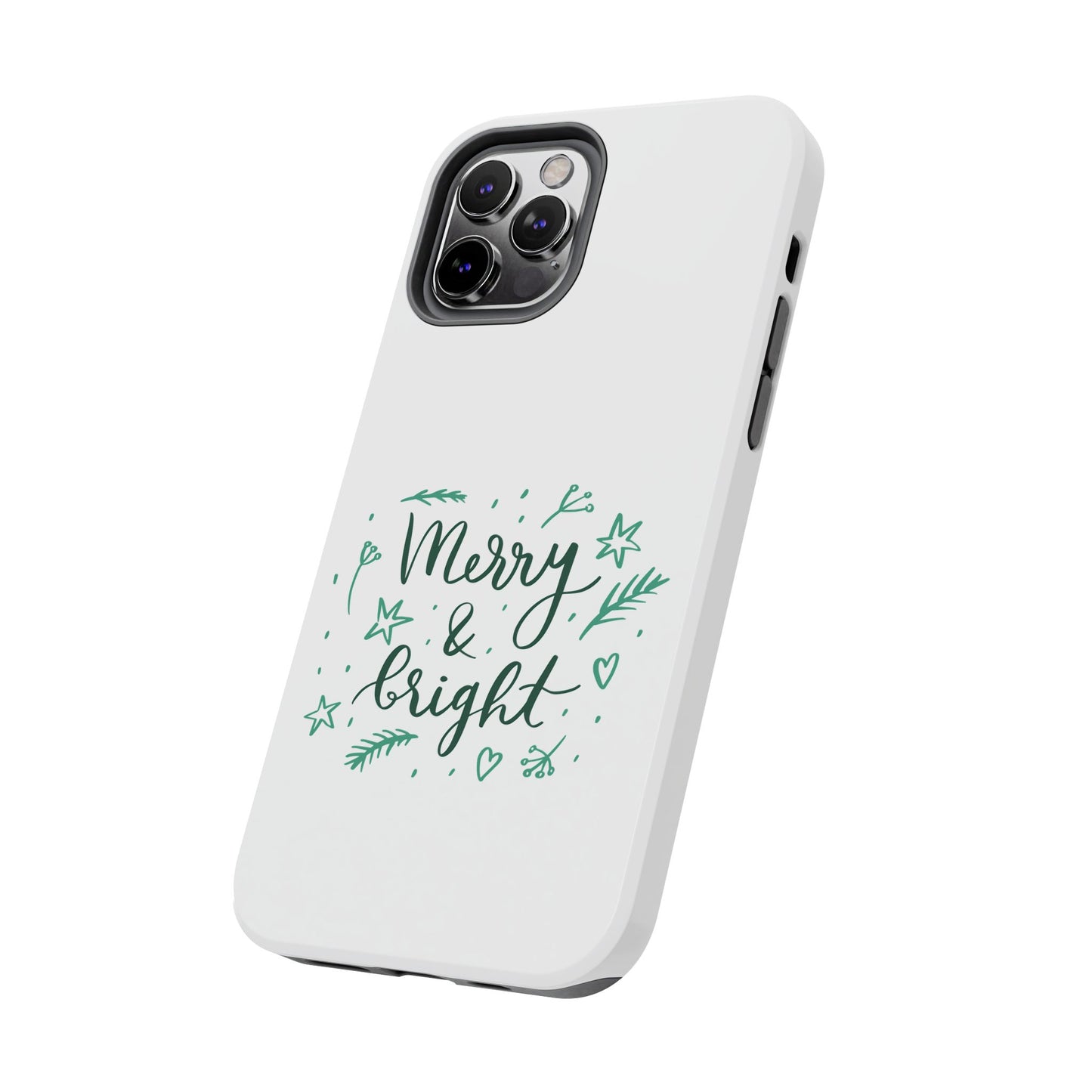 Merry and Bright (Christmas) / Tough Phone Cases