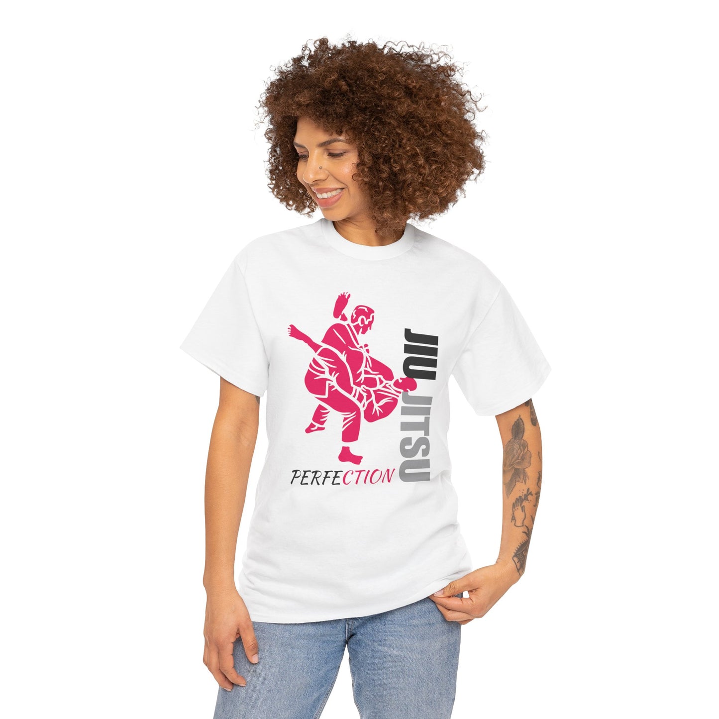 Jiu Jitsu Perfection Unisex Heavy Cotton Tee