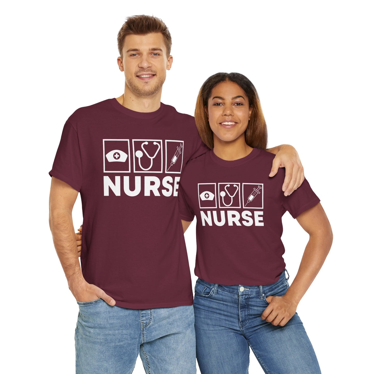 Nurse Unisex Heavy Cotton Tee