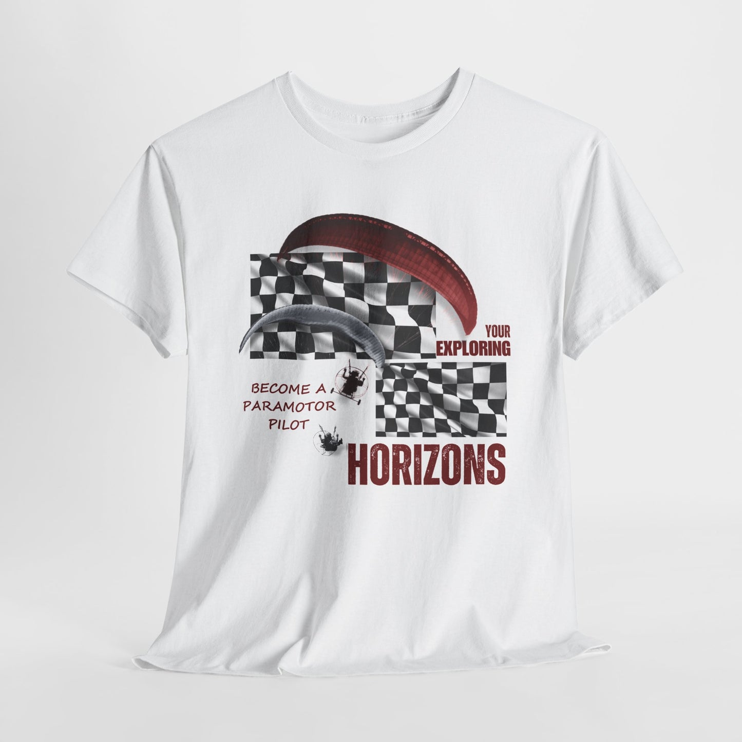 Exploring Your Horizons Unisex Heavy Cotton Tee