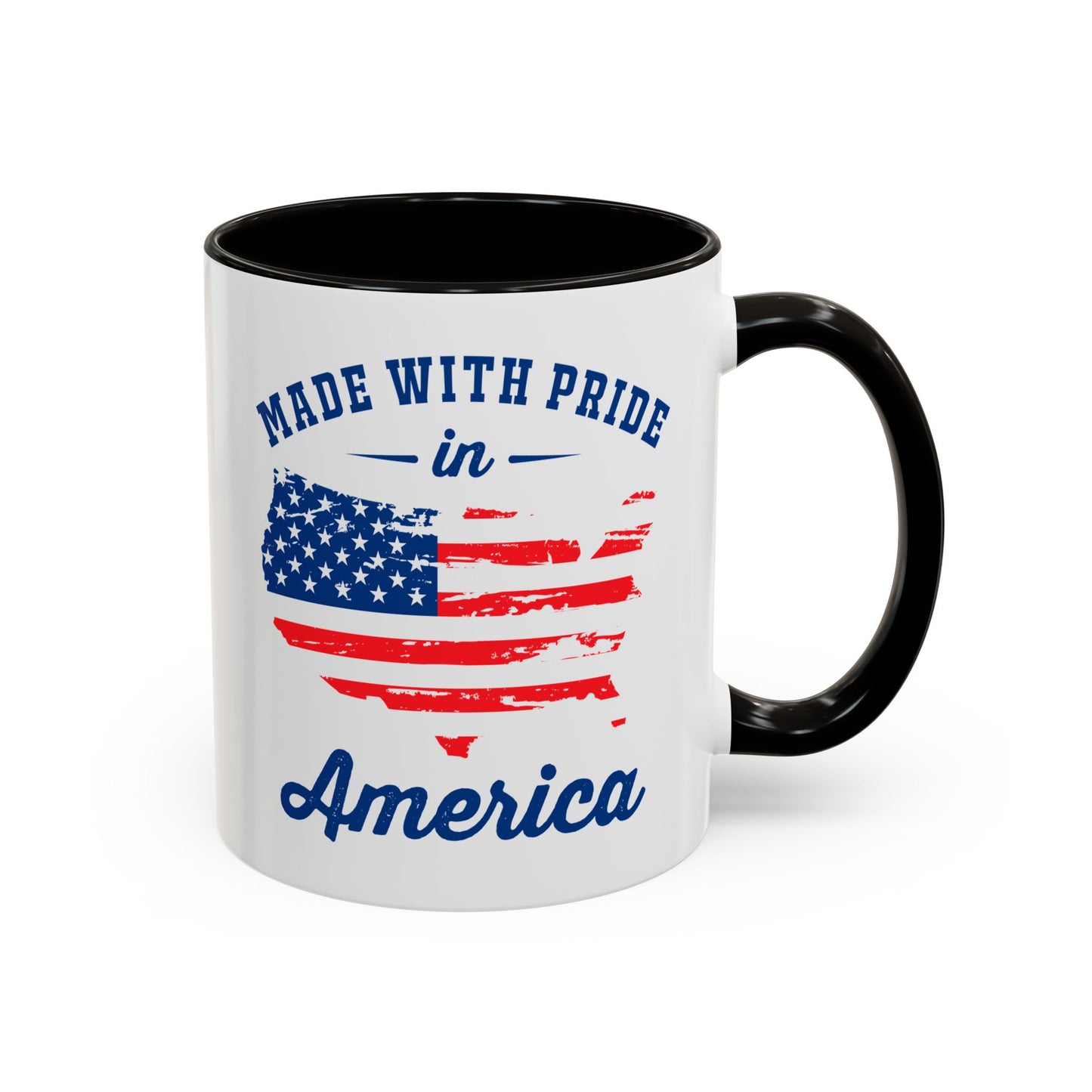 Made with pride in America / Colorful Mugs (11oz, 15oz)