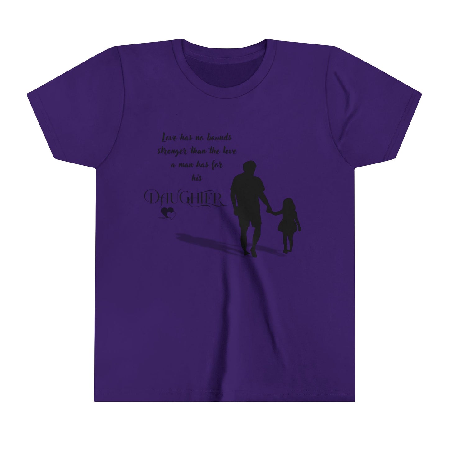 Dad's love for his Daughter / Youth Short Sleeve Tee