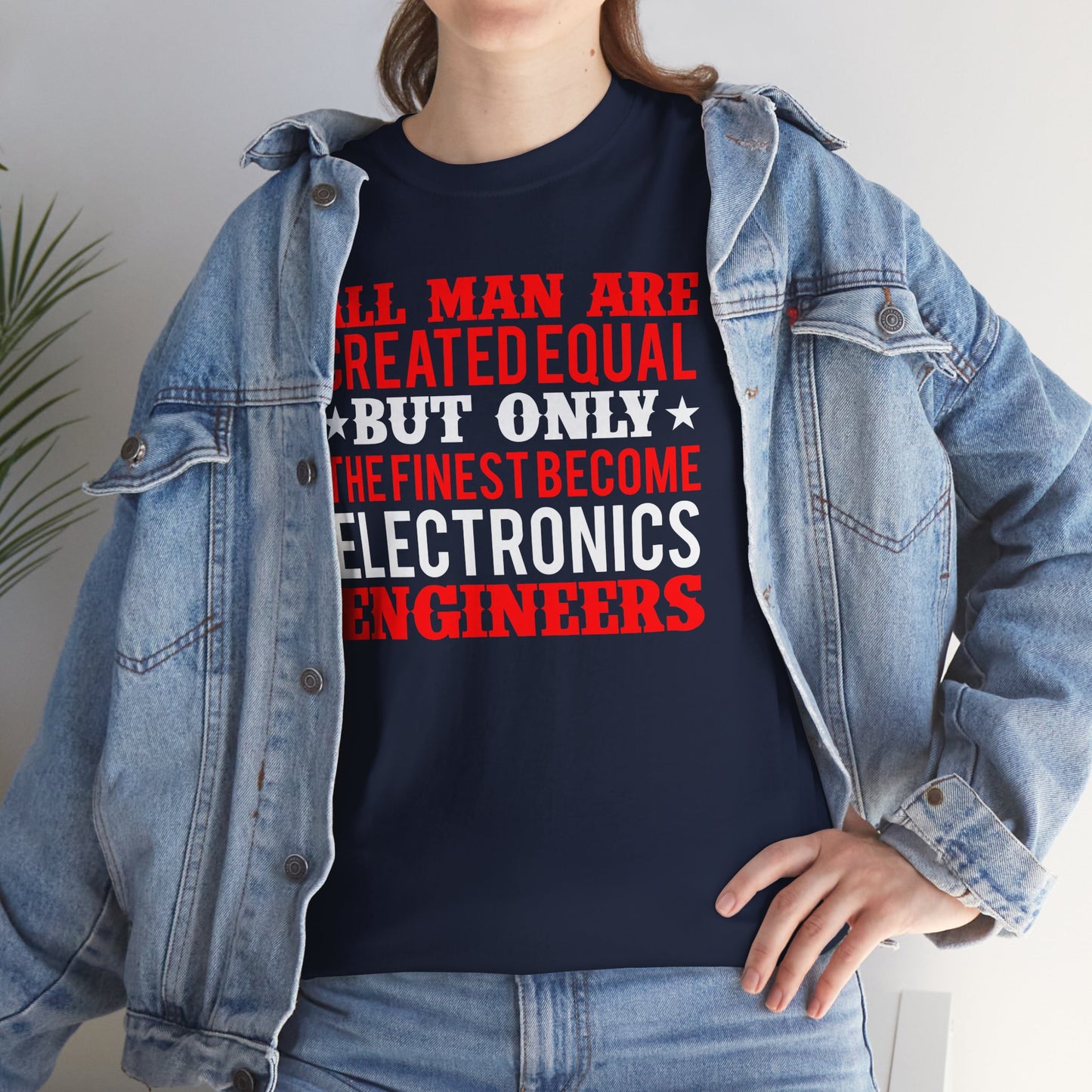 Engineer quote Unisex Heavy Cotton Tee