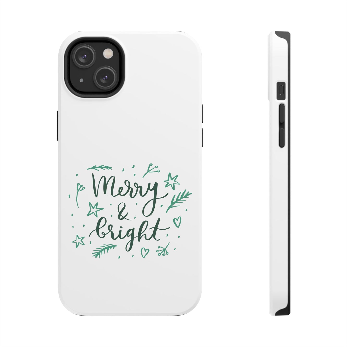 Merry and Bright (Christmas) / Tough Phone Cases