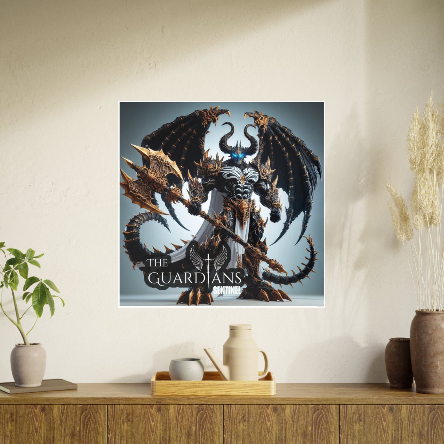The Guardians Sentinel 15 (AI created) / Photo Art Paper Posters