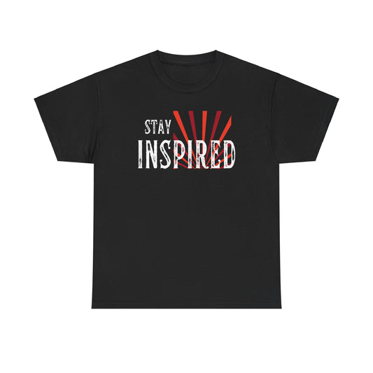 Stay Inspired Unisex Heavy Cotton Tee