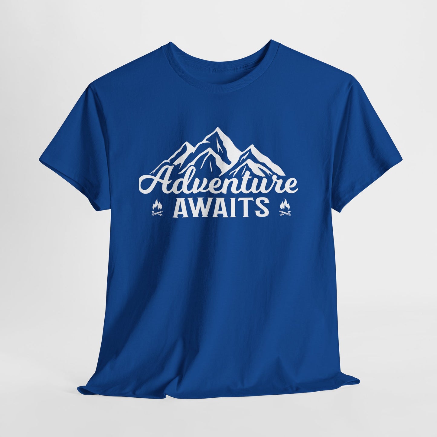 Adventure Awaits Unisex Heavy Cotton Tee