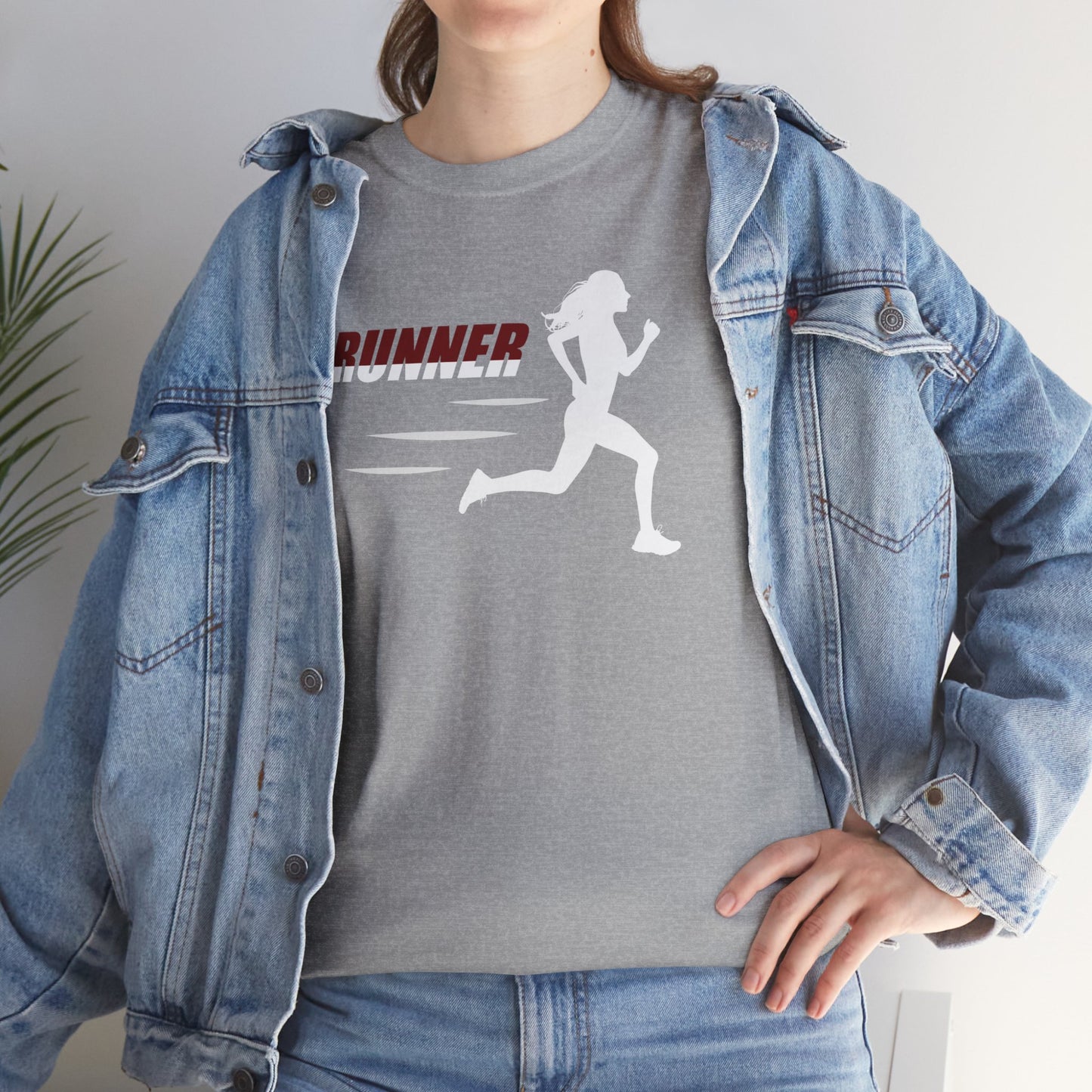 I am a Runner Unisex Heavy Cotton Tee