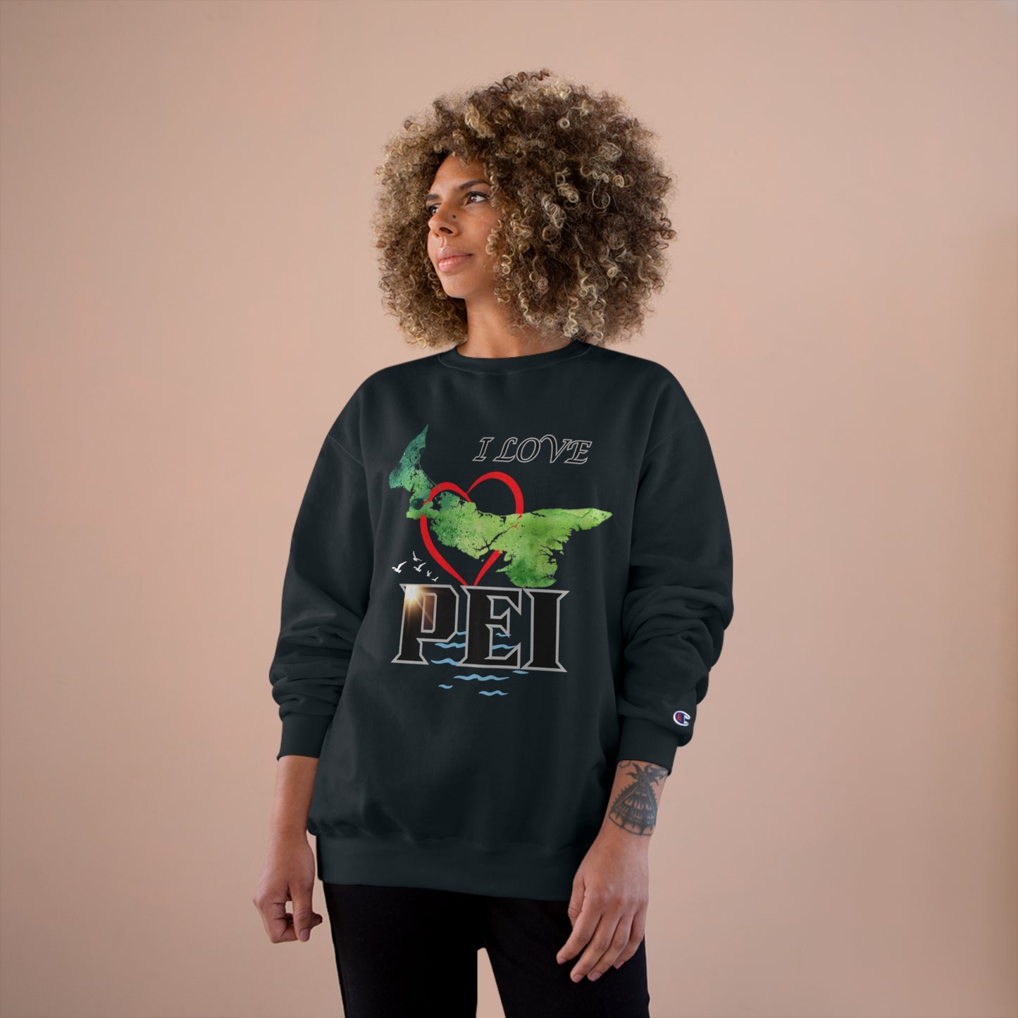 I Love PEI / Champion Sweatshirt
