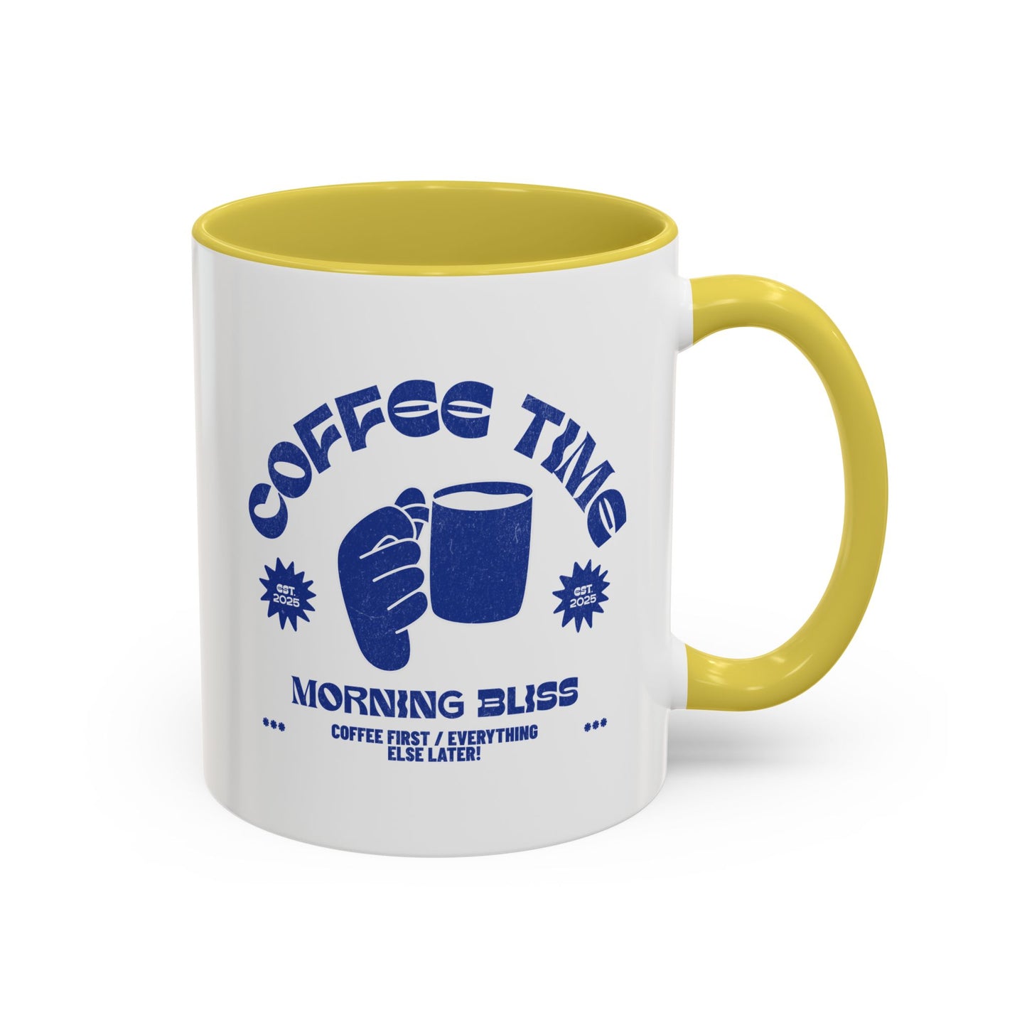 Coffee Time Morning bliss / Colorful Mugs (11oz, 15oz)