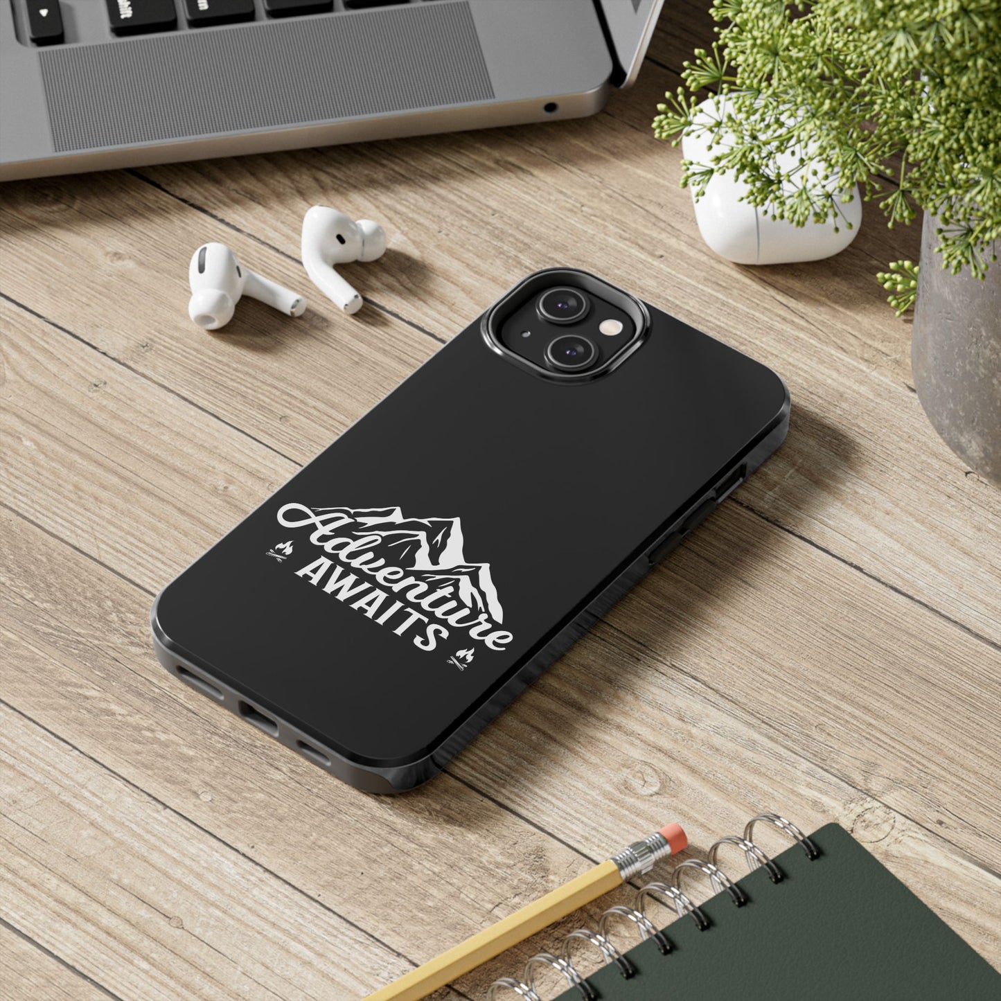 Adventure awaits (Camping)  / Tough Phone Cases