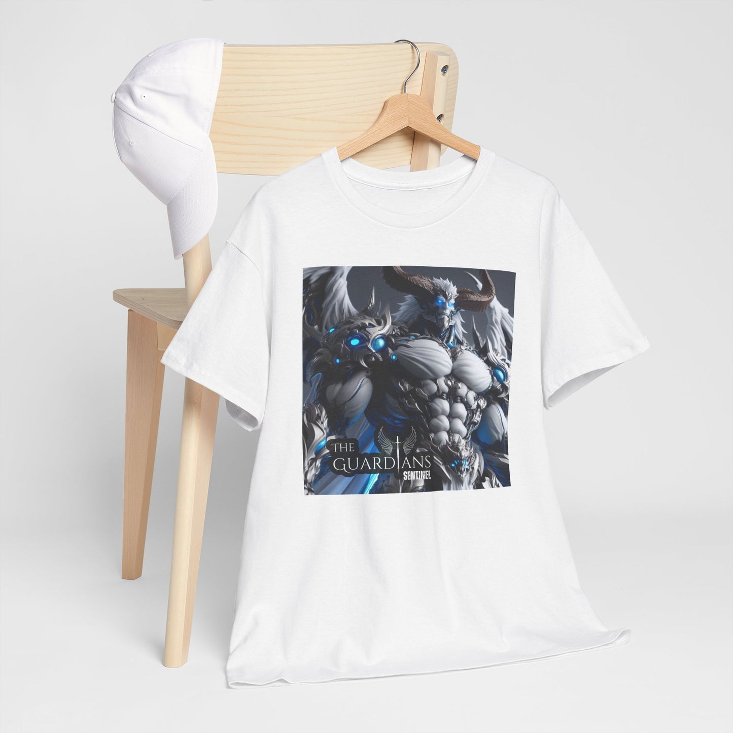 The Guardians Sentinel / Elite Unisex Heavy Cotton Tee (Made with AI)