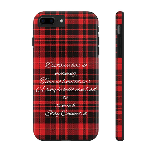 Plaid version / Tough Phone Cases