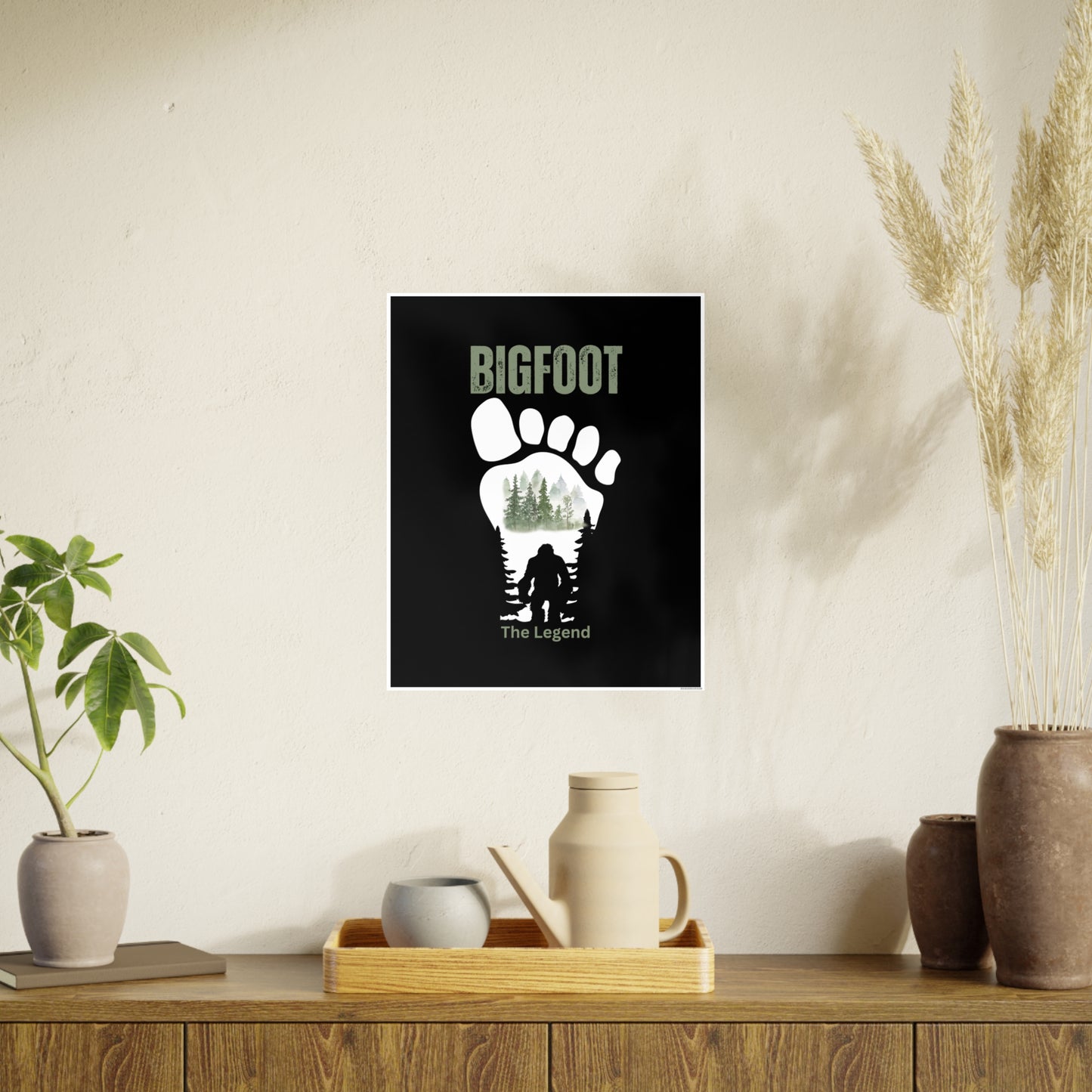 BIGFOOT The Legend / Photo Art Paper Posters