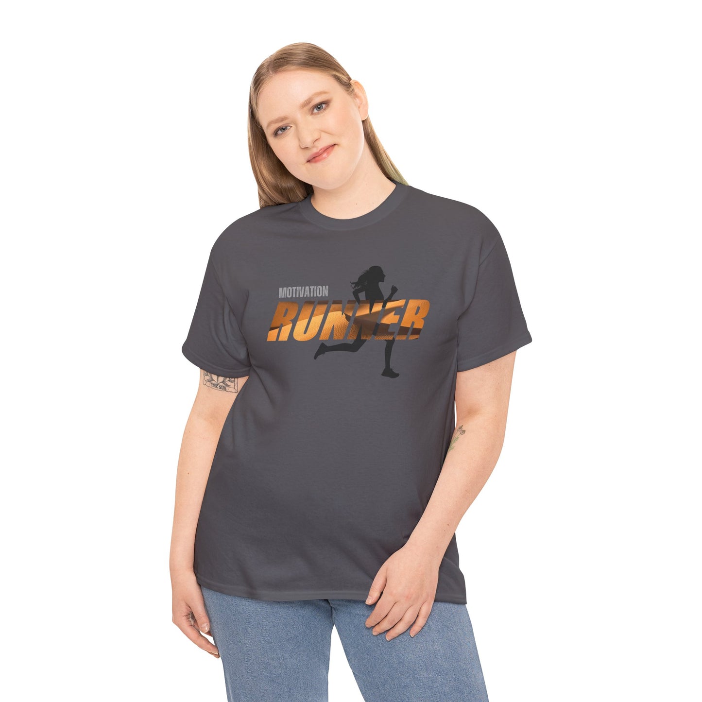 I am a Runner Unisex Heavy Cotton Tee