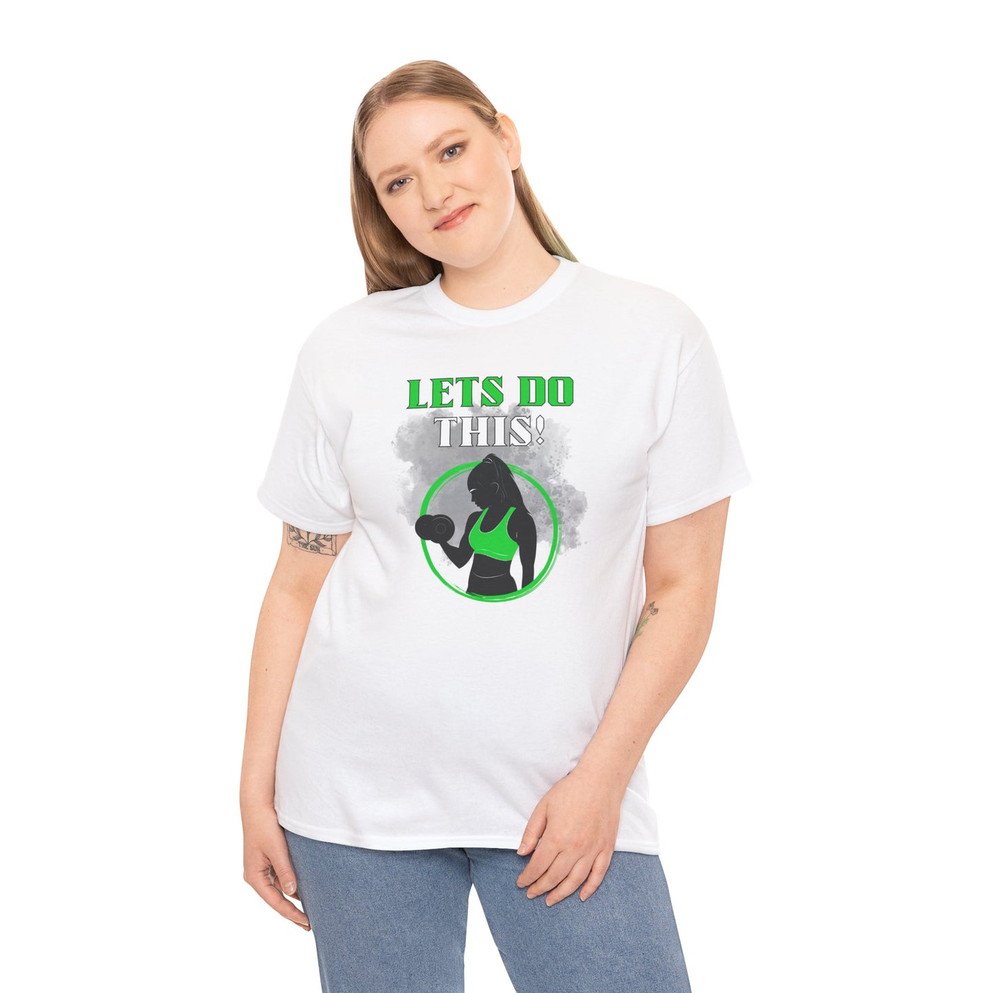 Let's Do This Unisex Heavy Cotton Tee