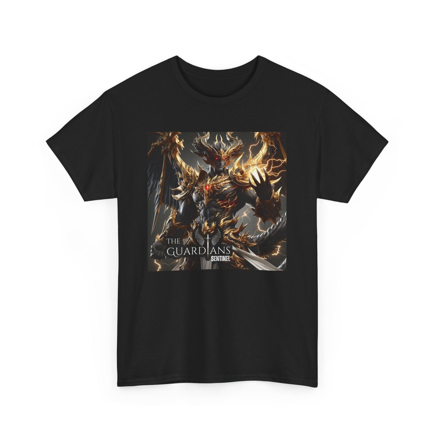 The Guardians Sentinel / Elite Unisex Heavy Cotton Tee (Made with AI)