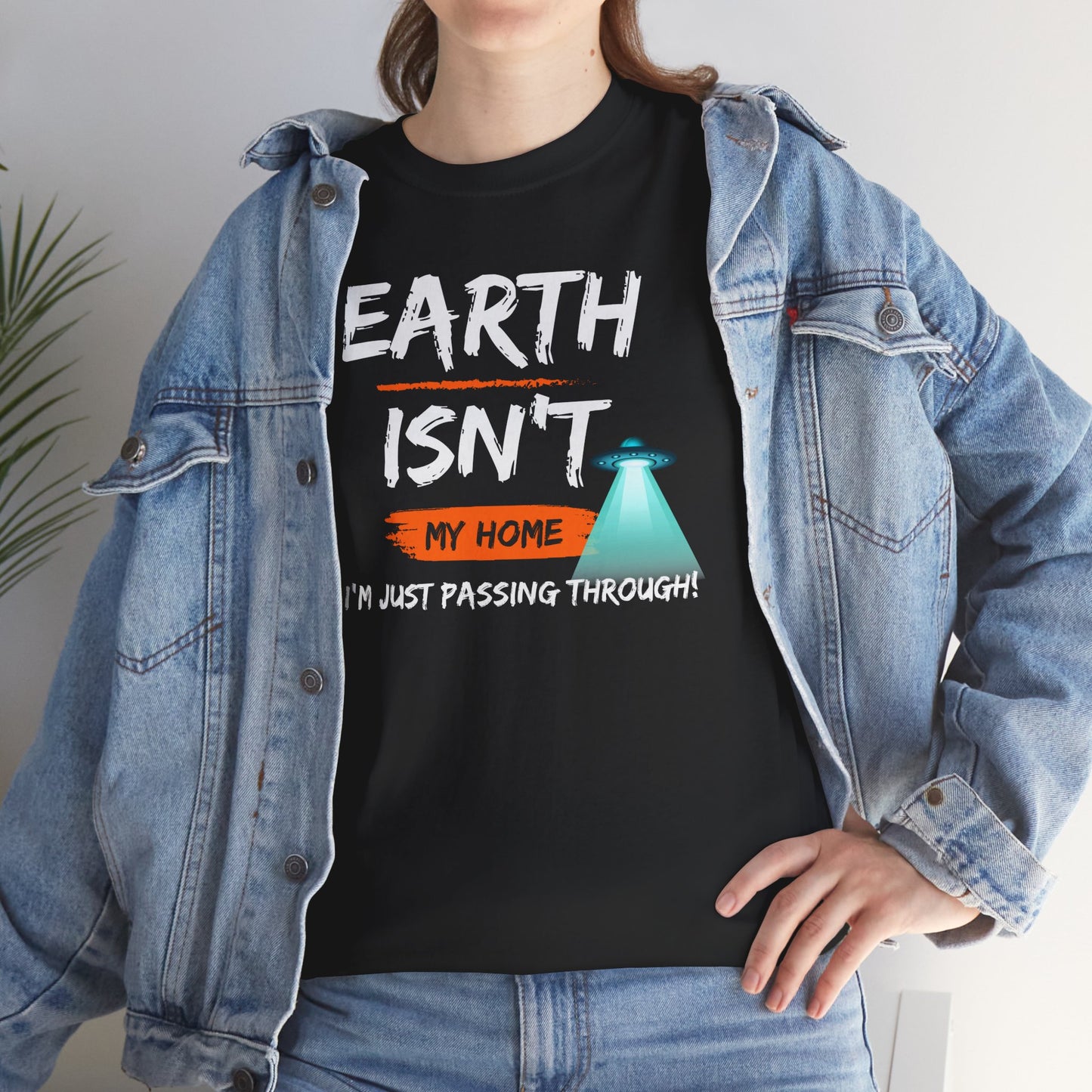 Earth Isn't My Home Unisex Heavy Cotton Tee