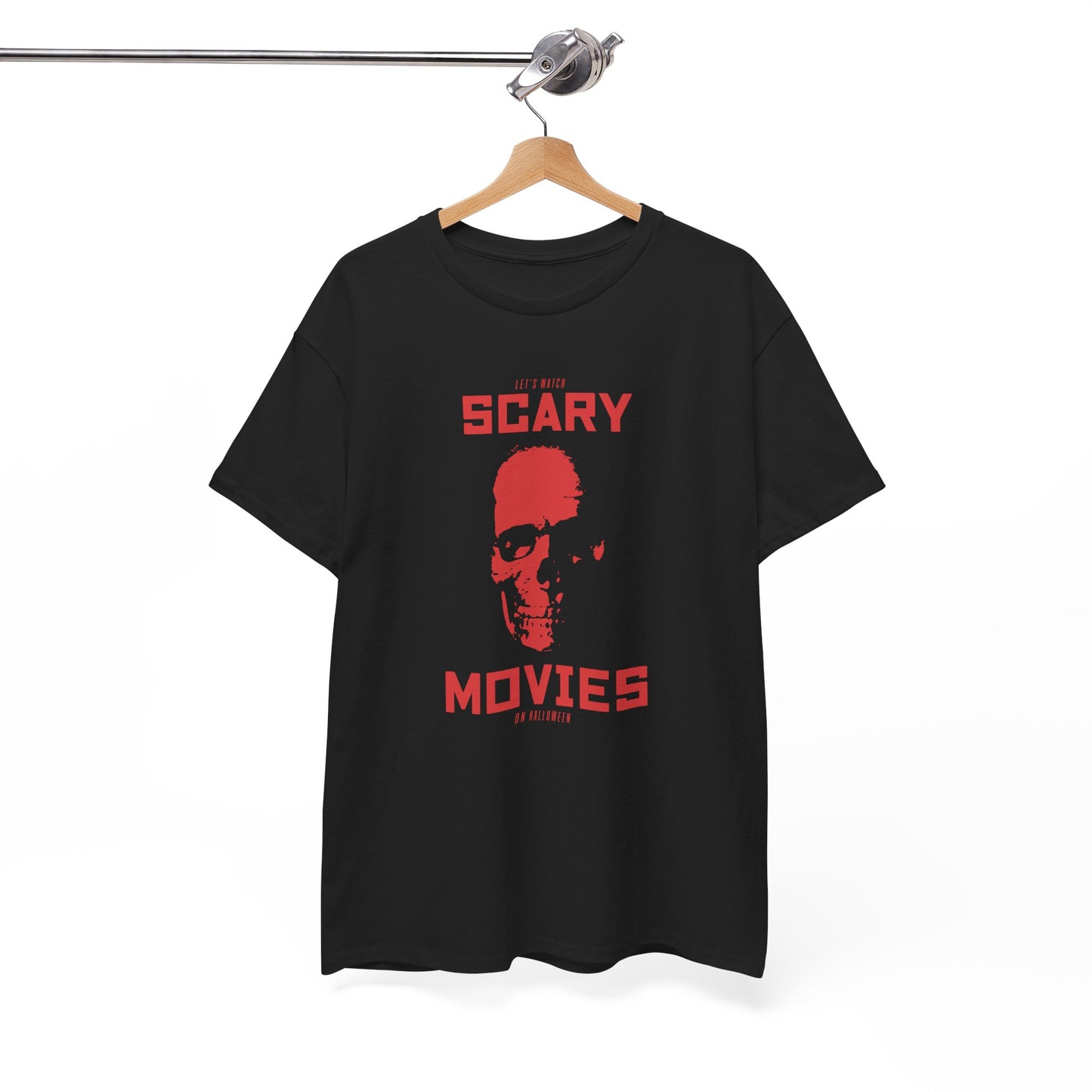 Scary movies / Halloween Unisex Heavy Cotton Tee