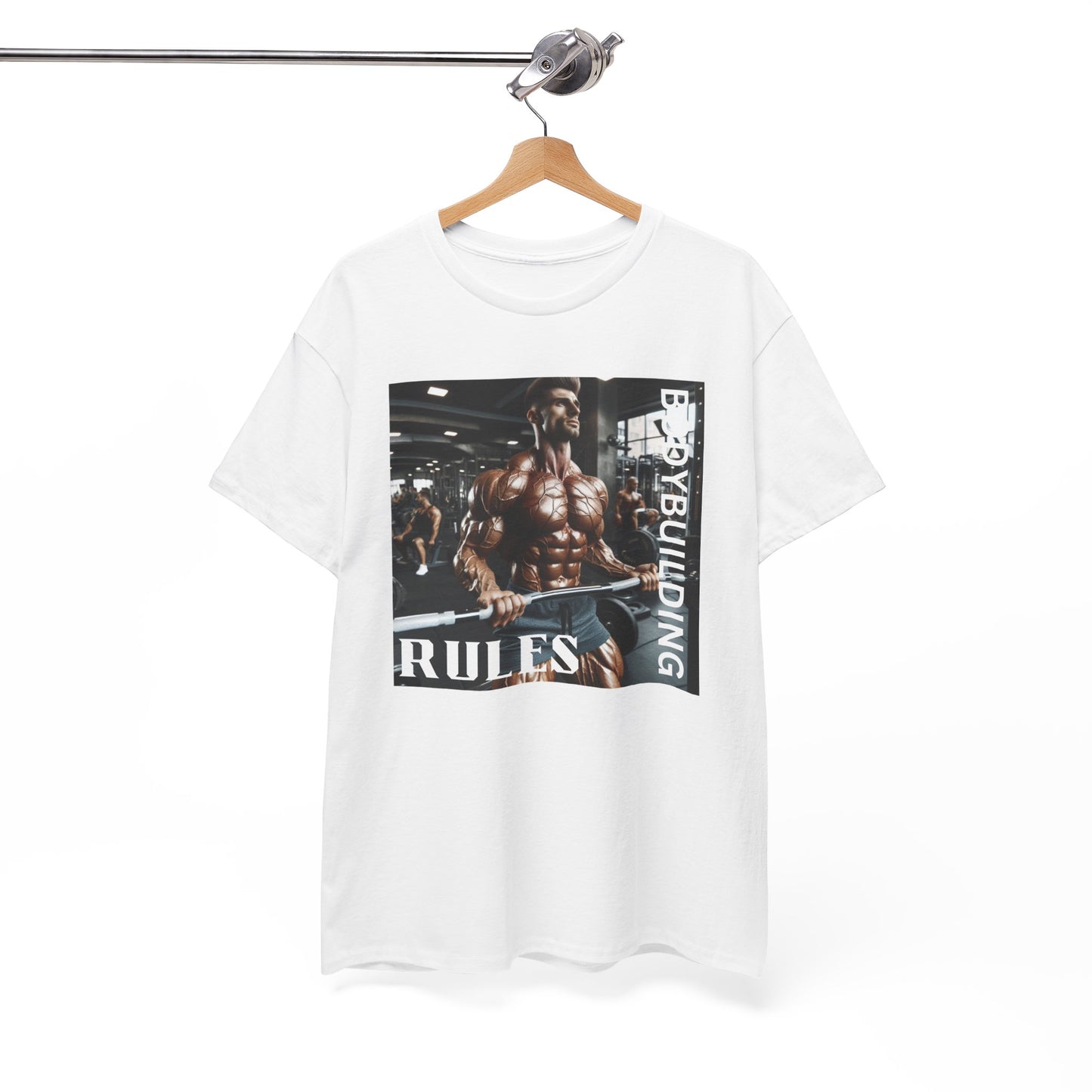 Bodybuilding Rules Unisex Heavy Cotton Tee