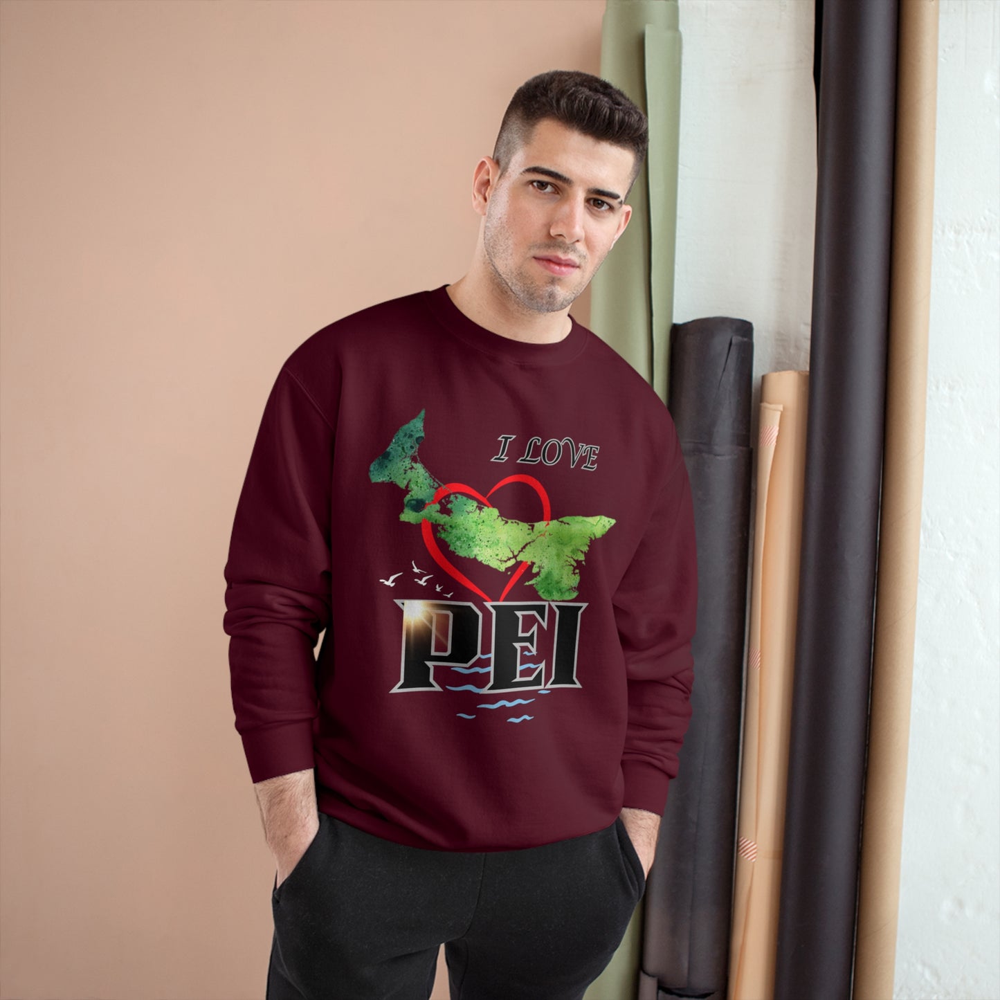 I Love PEI / Champion Sweatshirt