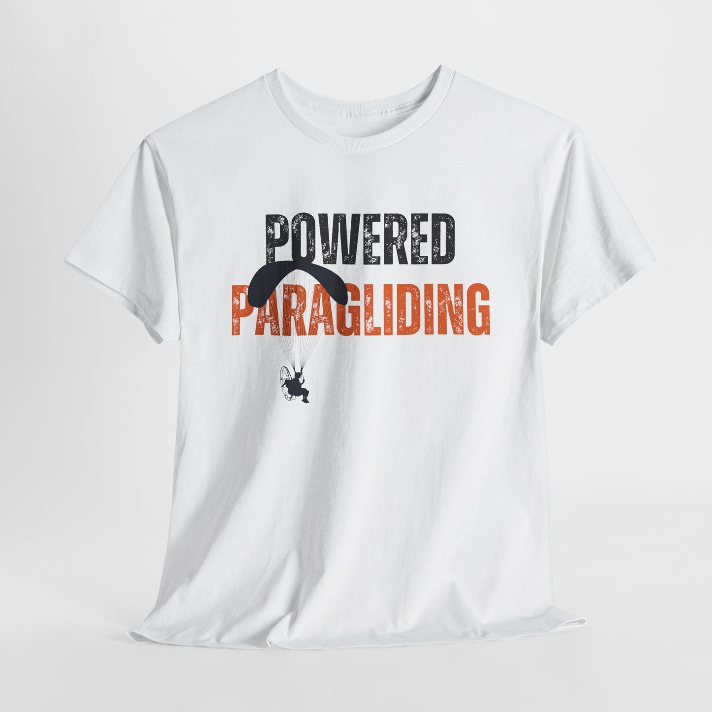 Powered Paragliding Unisex Heavy Cotton Tee