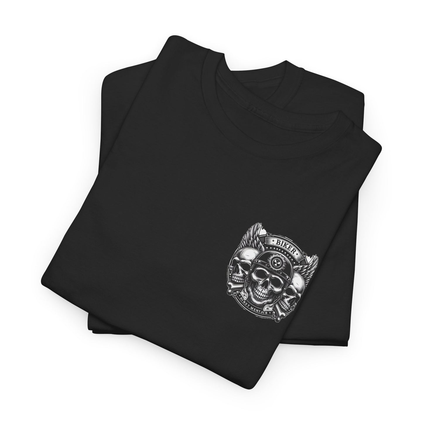 Biker Unisex Heavy Cotton Tee (Made with AI)