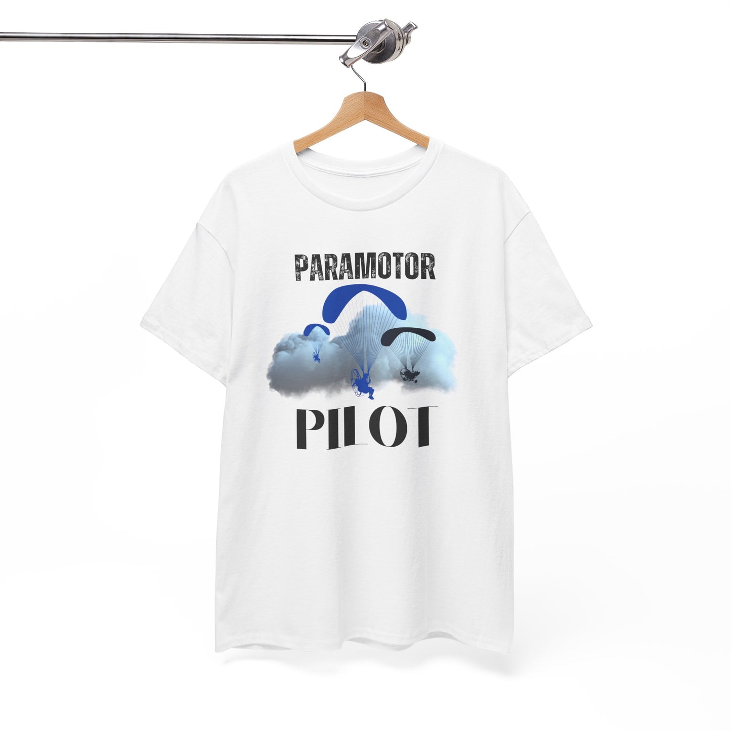 Paramotor Pilot Unisex Heavy Cotton Tee