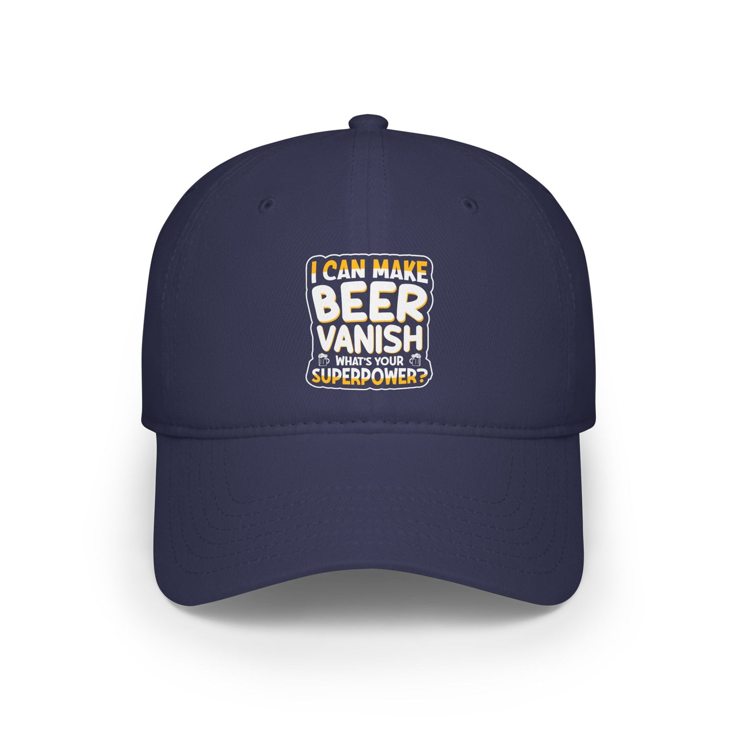 I can make beer vanish / Low Profile Baseball Cap