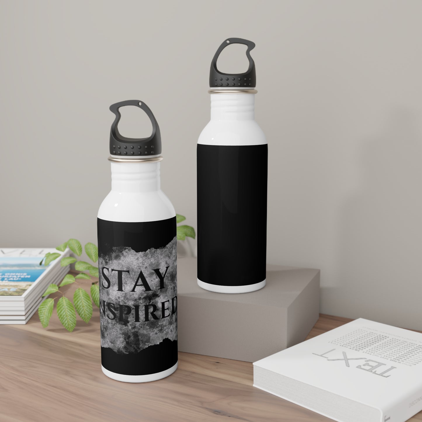 Stay Inspired / Stainless Steel Water Bottle