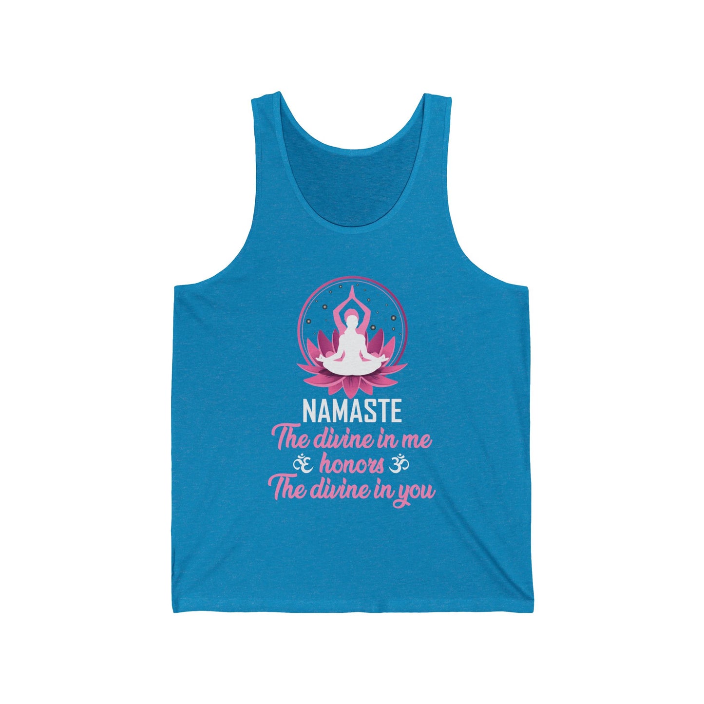 Namaste / yoga / Unisex Jersey Tank