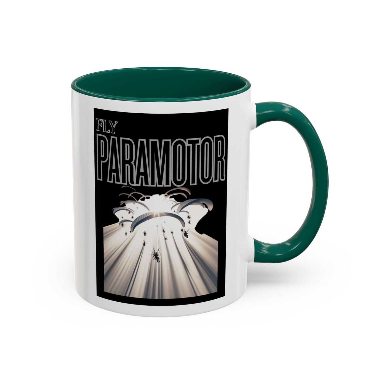 Fly Paramotor / Colorful Mugs (11oz, 15oz)