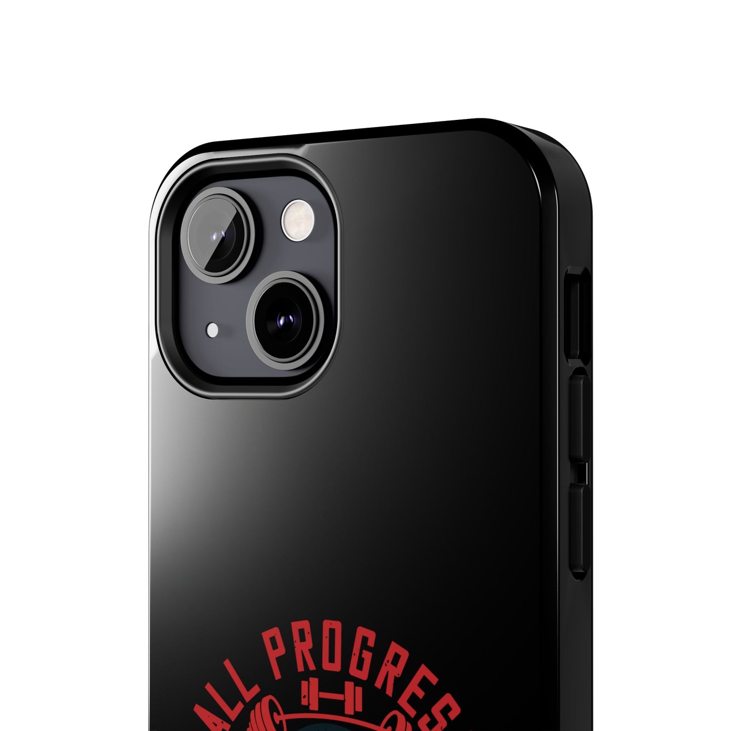 All progress takes place outside the comfort zone / Tough Phone Cases