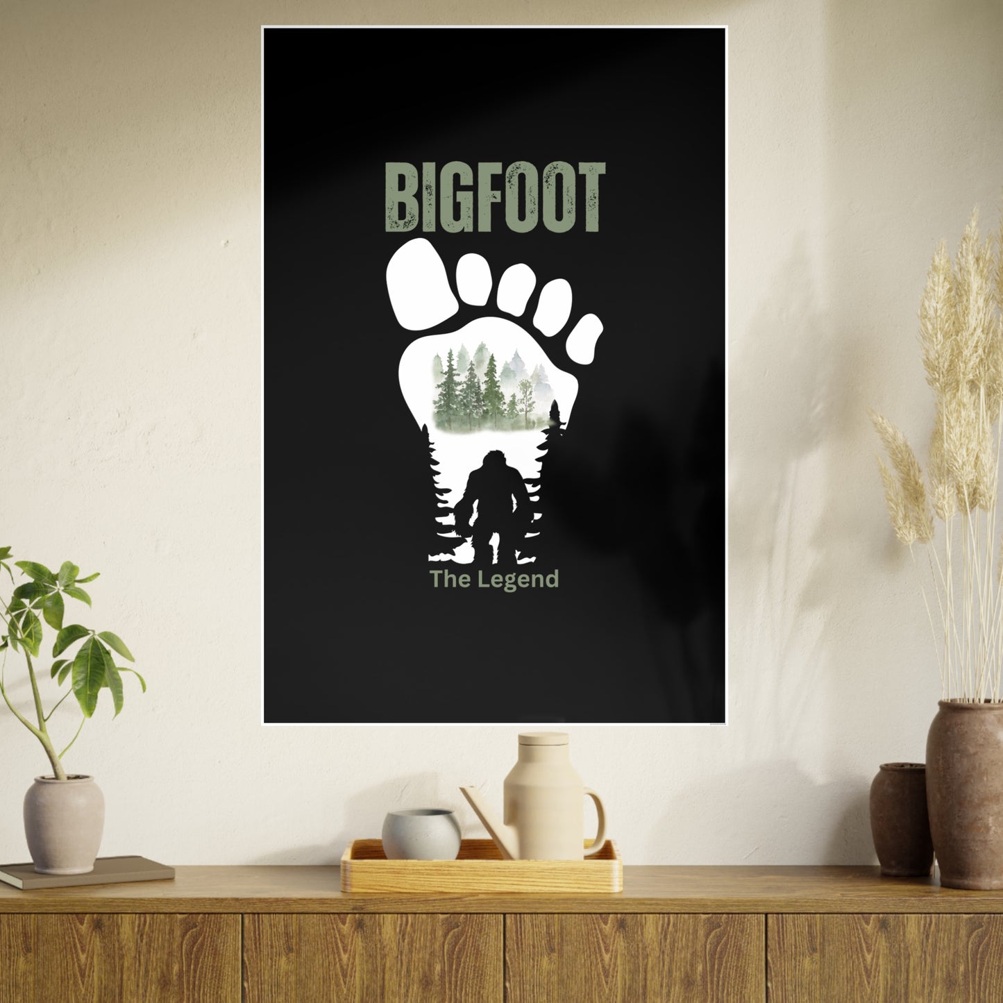 BIGFOOT The Legend / Photo Art Paper Posters
