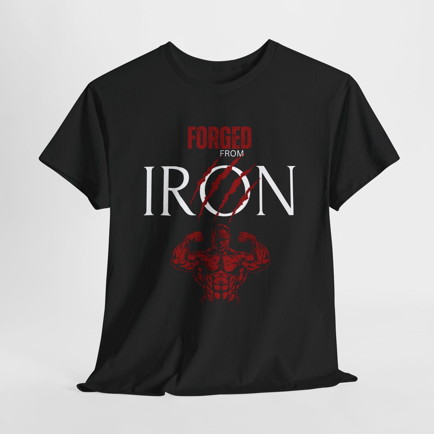 Forged from IRON Unisex Heavy Cotton Tee