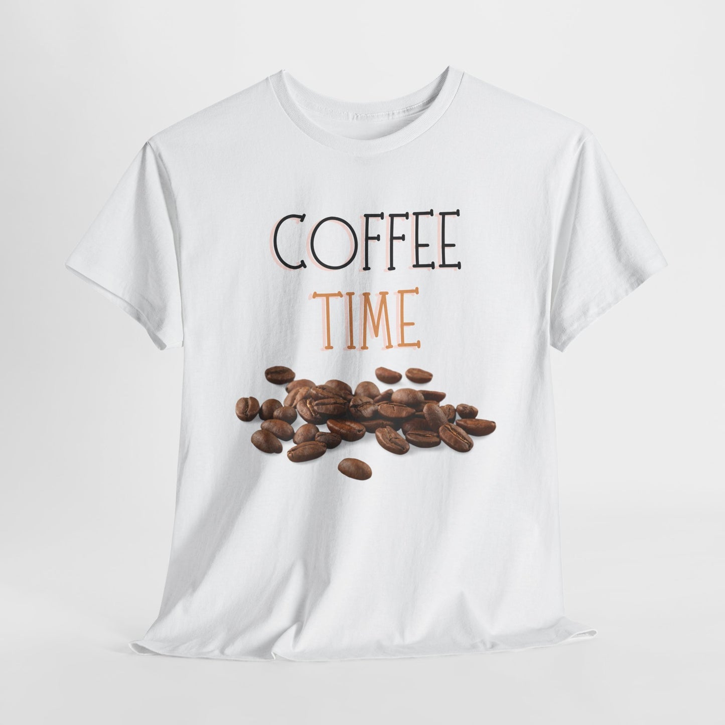 Coffee Time Unisex Heavy Cotton Tee