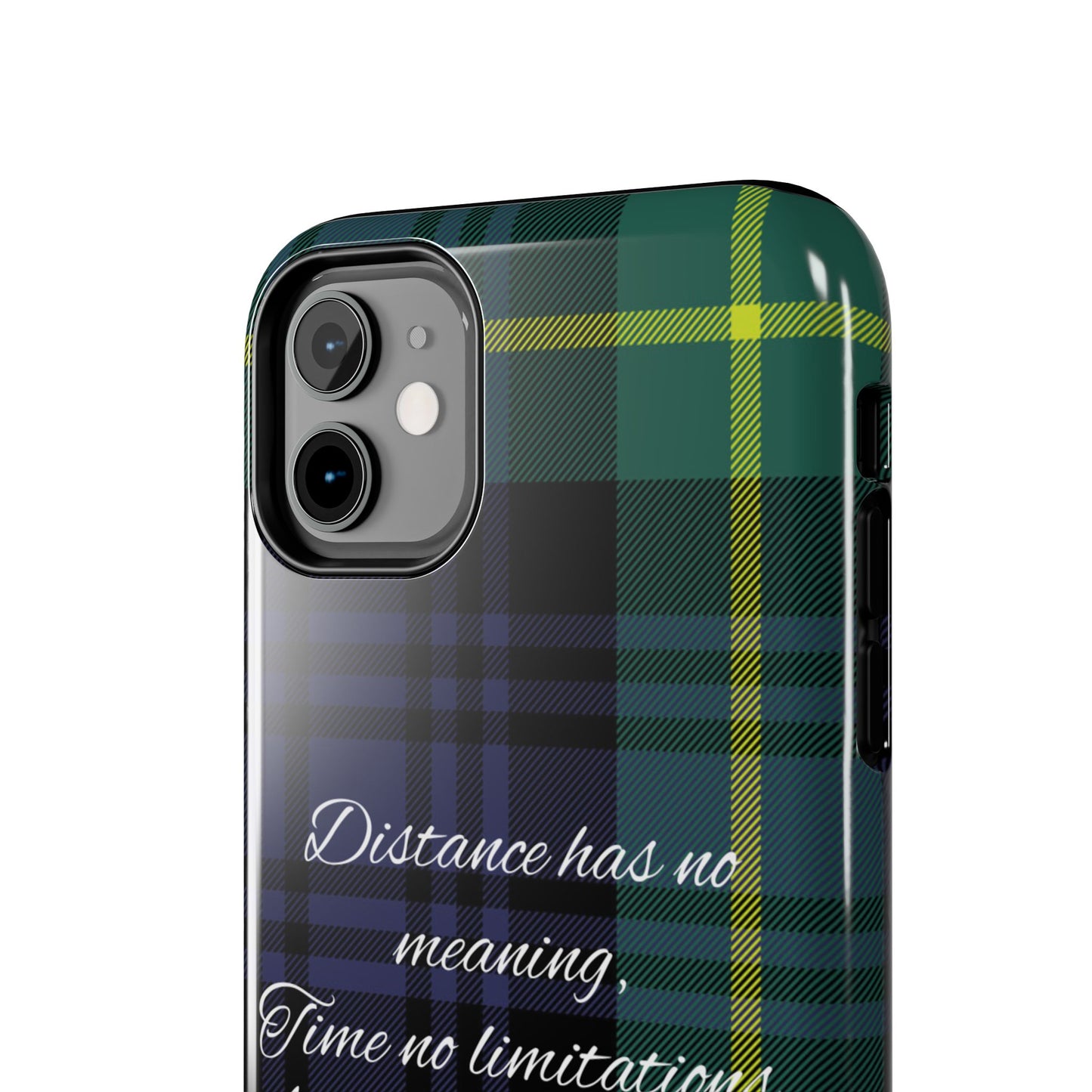 Green plaid version / Tough Phone Cases