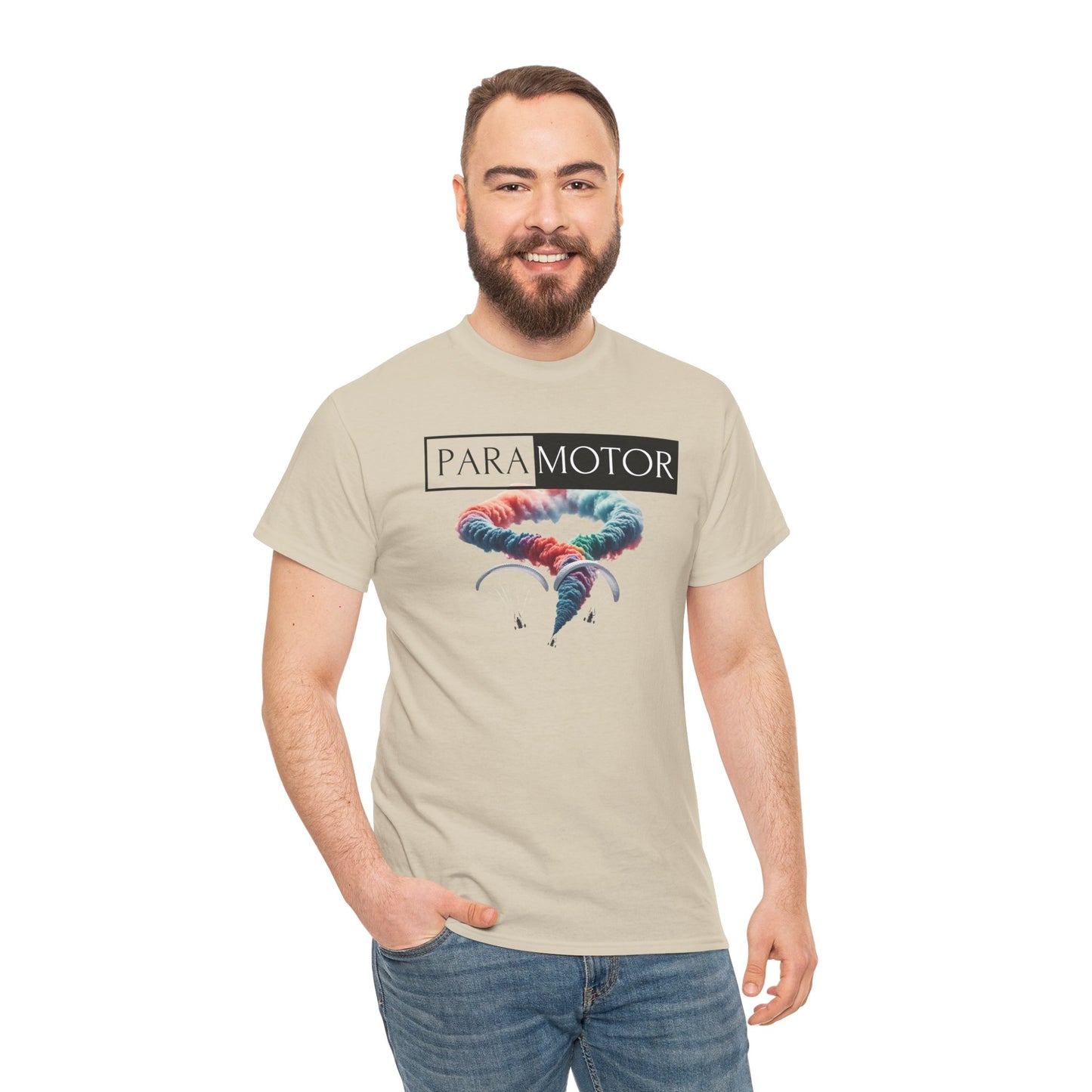 Paramotor Unisex Heavy Cotton Tee