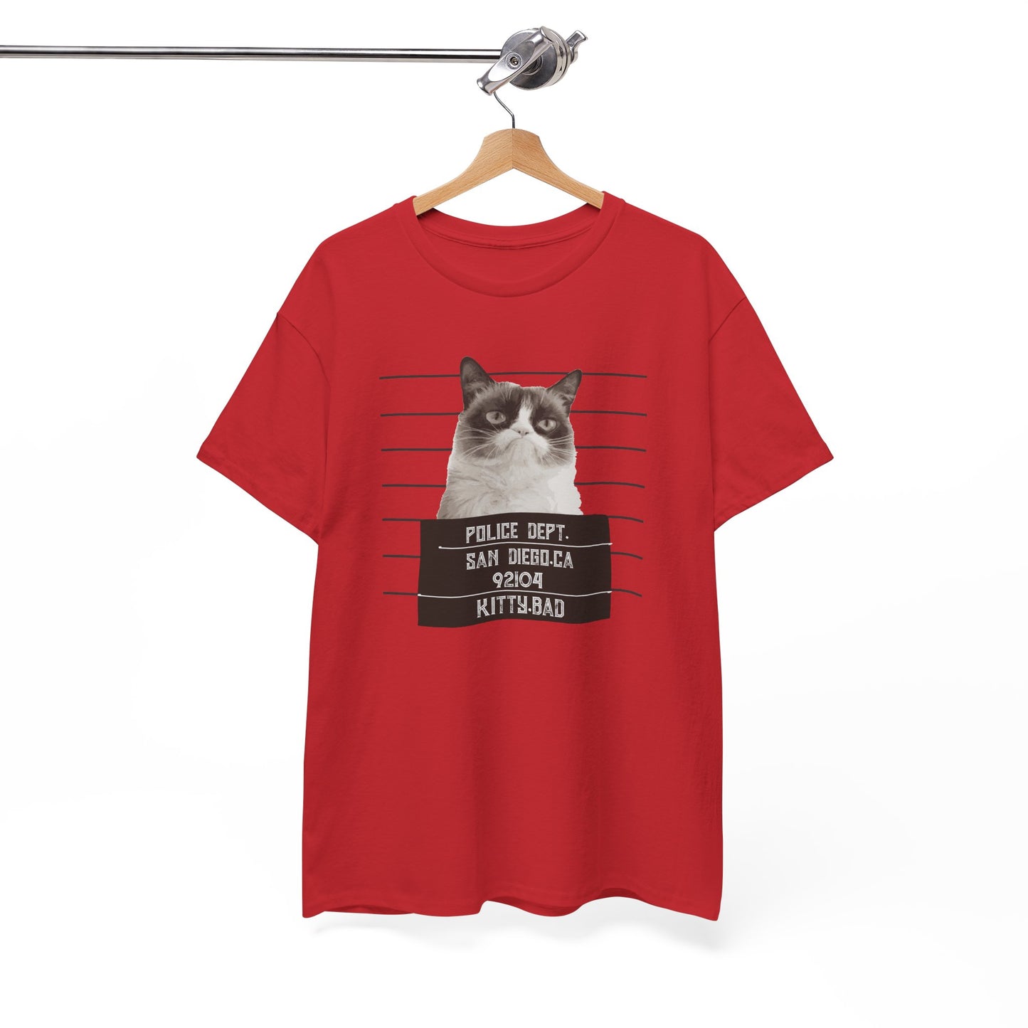 Bad Kitty Unisex Heavy Cotton Tee