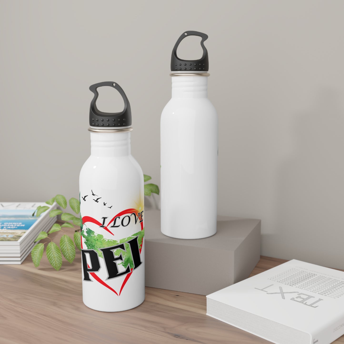 I love PEI / Stainless Steel Water Bottle