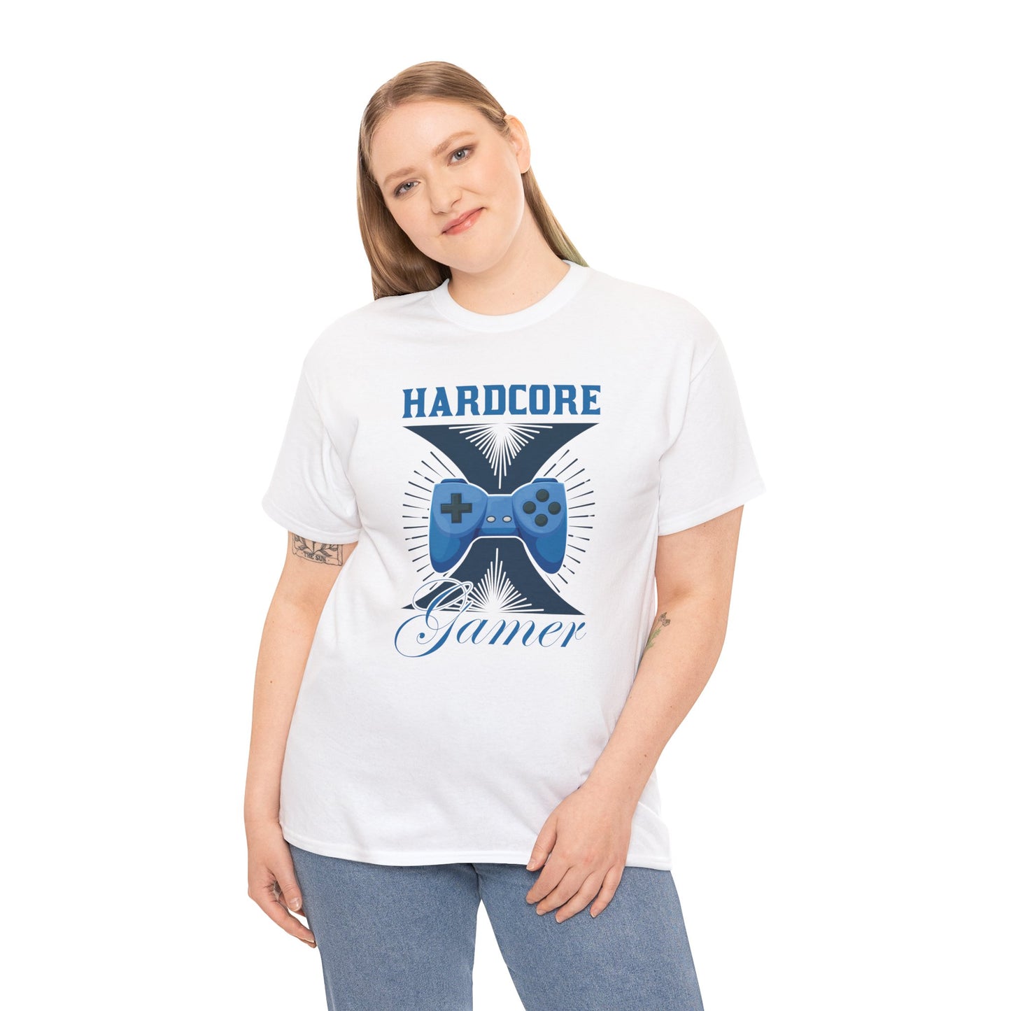 Hardcore Gamer Unisex Heavy Cotton Tee