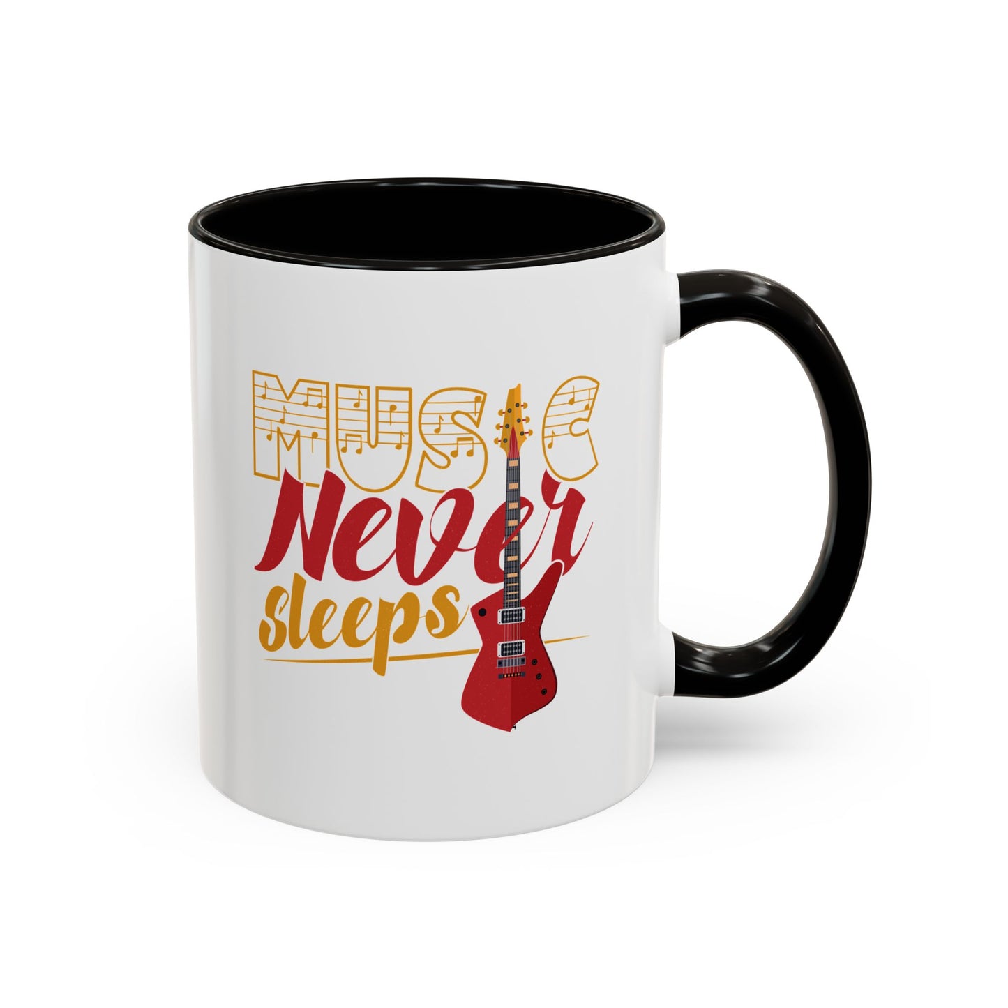 Music Never Sleeps / Colorful Mugs (11oz, 15oz)