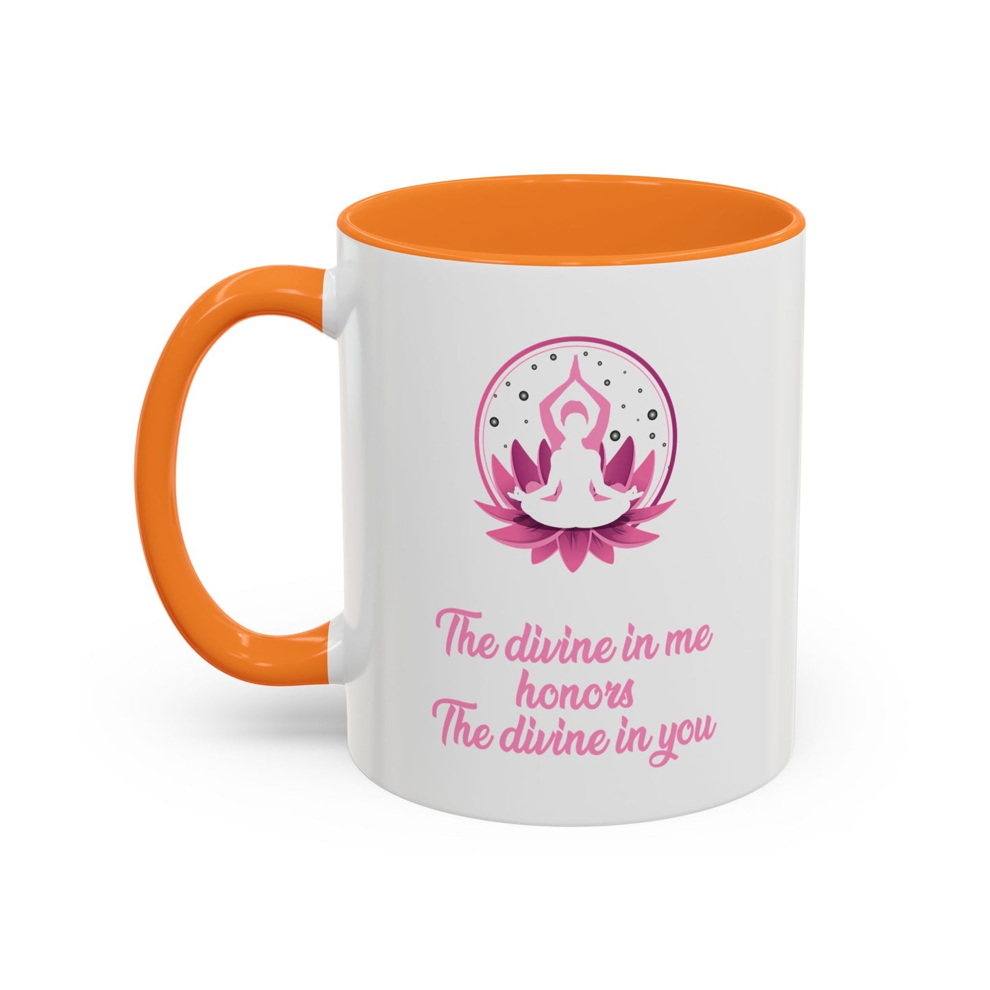 The divine in me honors the divine in you / Colorful Mugs (11oz, 15oz)