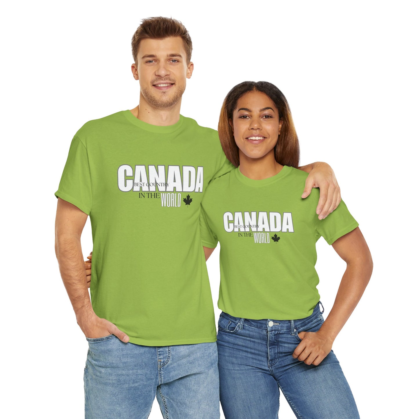 Canada Best Country In The World Unisex Heavy Cotton Tee