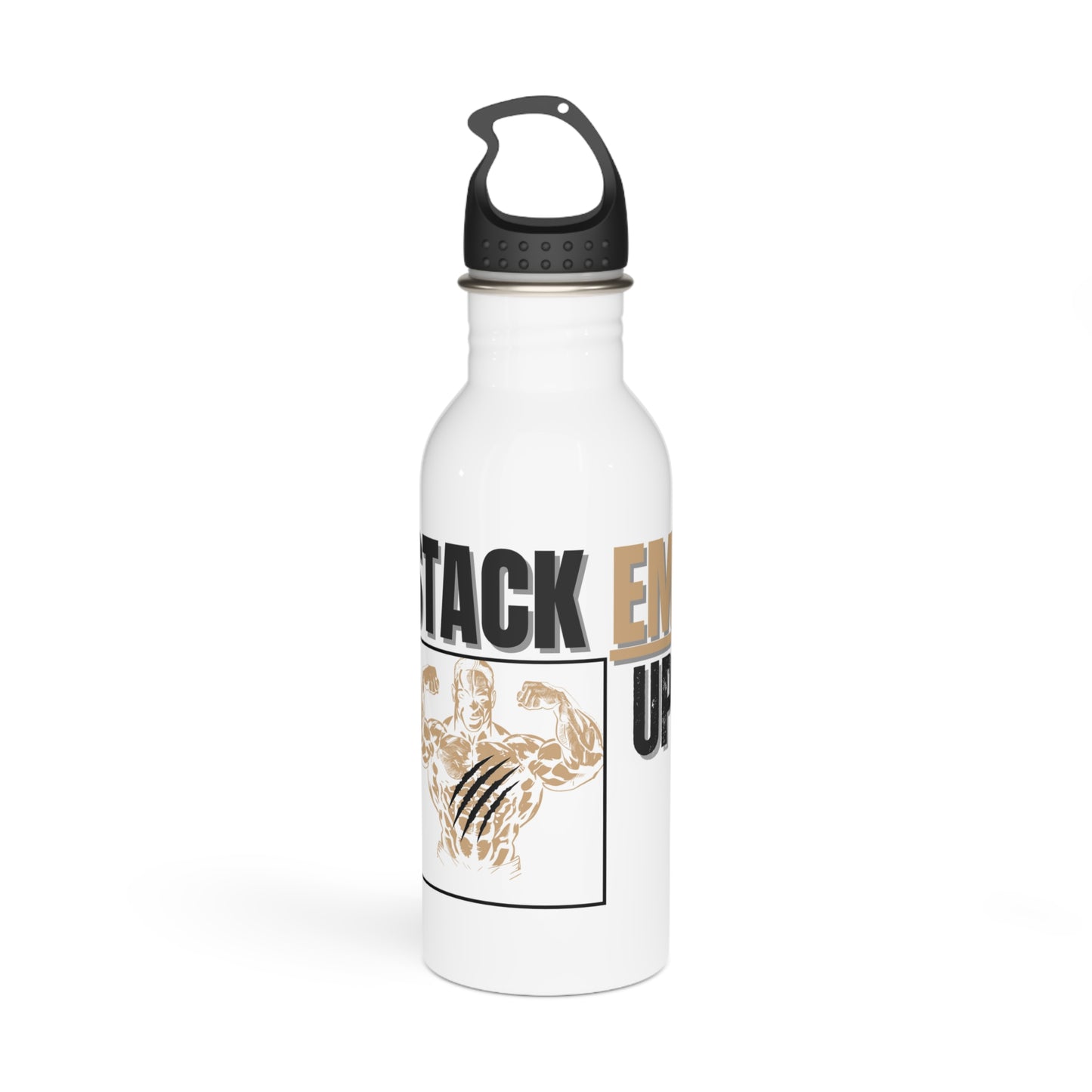 Stack Em Up / Stainless Steel Water Bottle