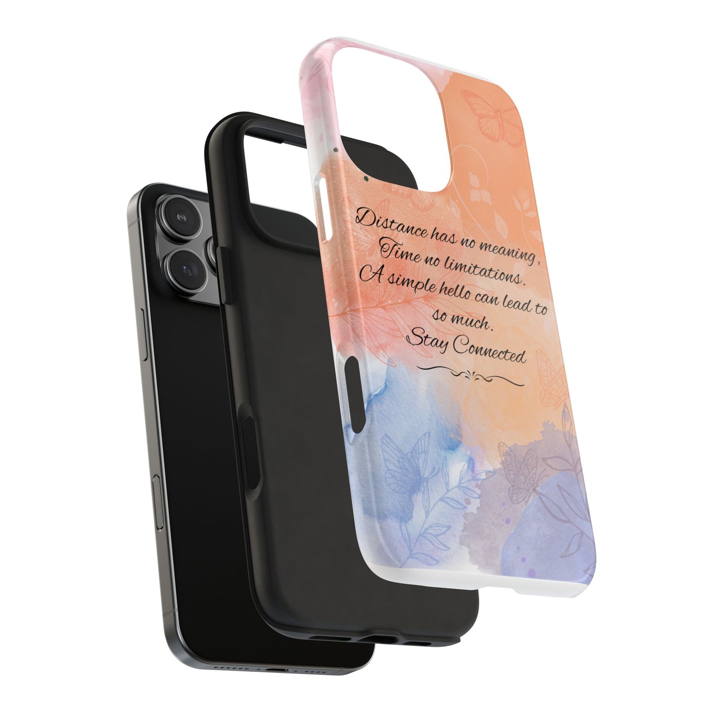 Stay Connected / Tough Phone Cases