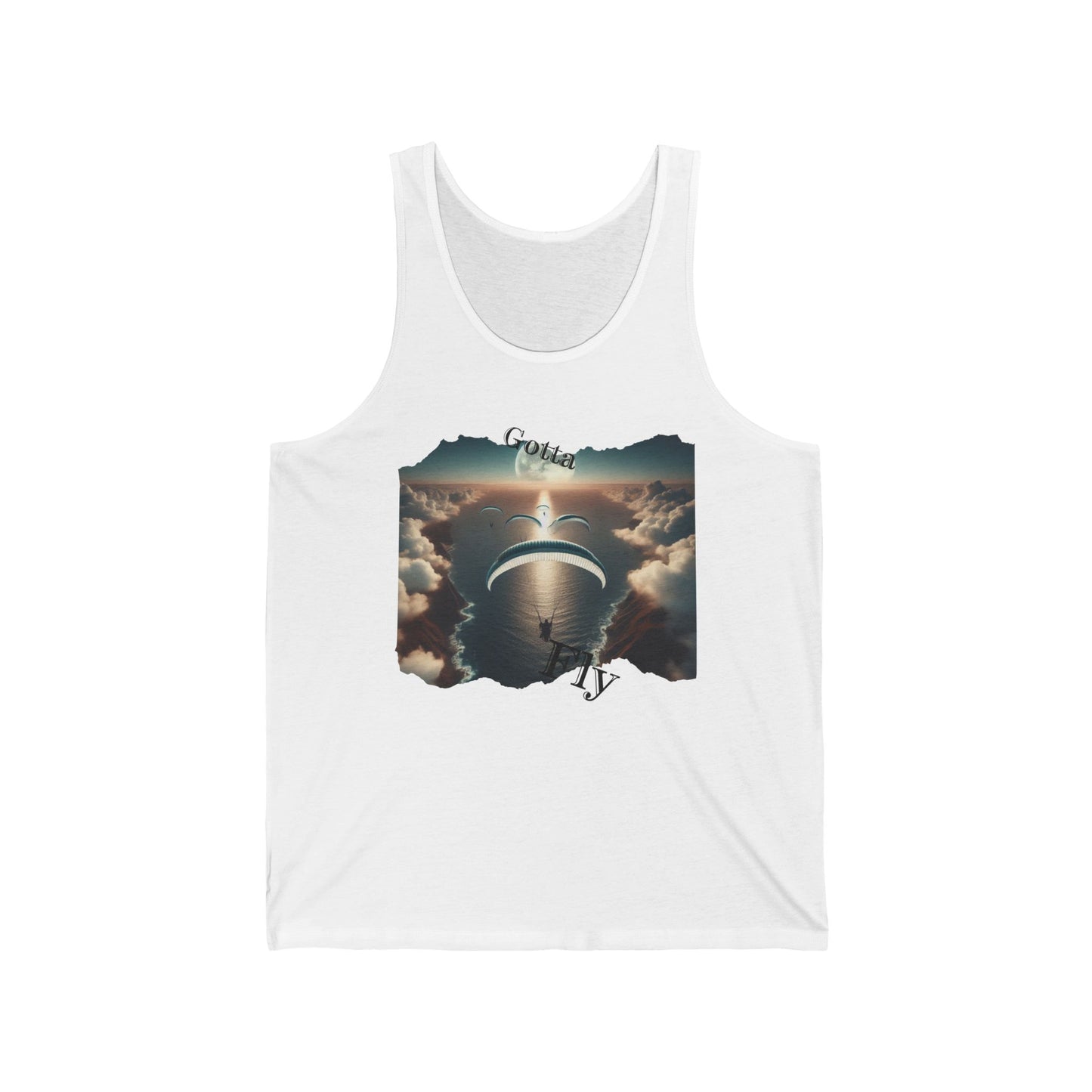 Gotta Fly / Paramotor / Unisex Jersey Tank