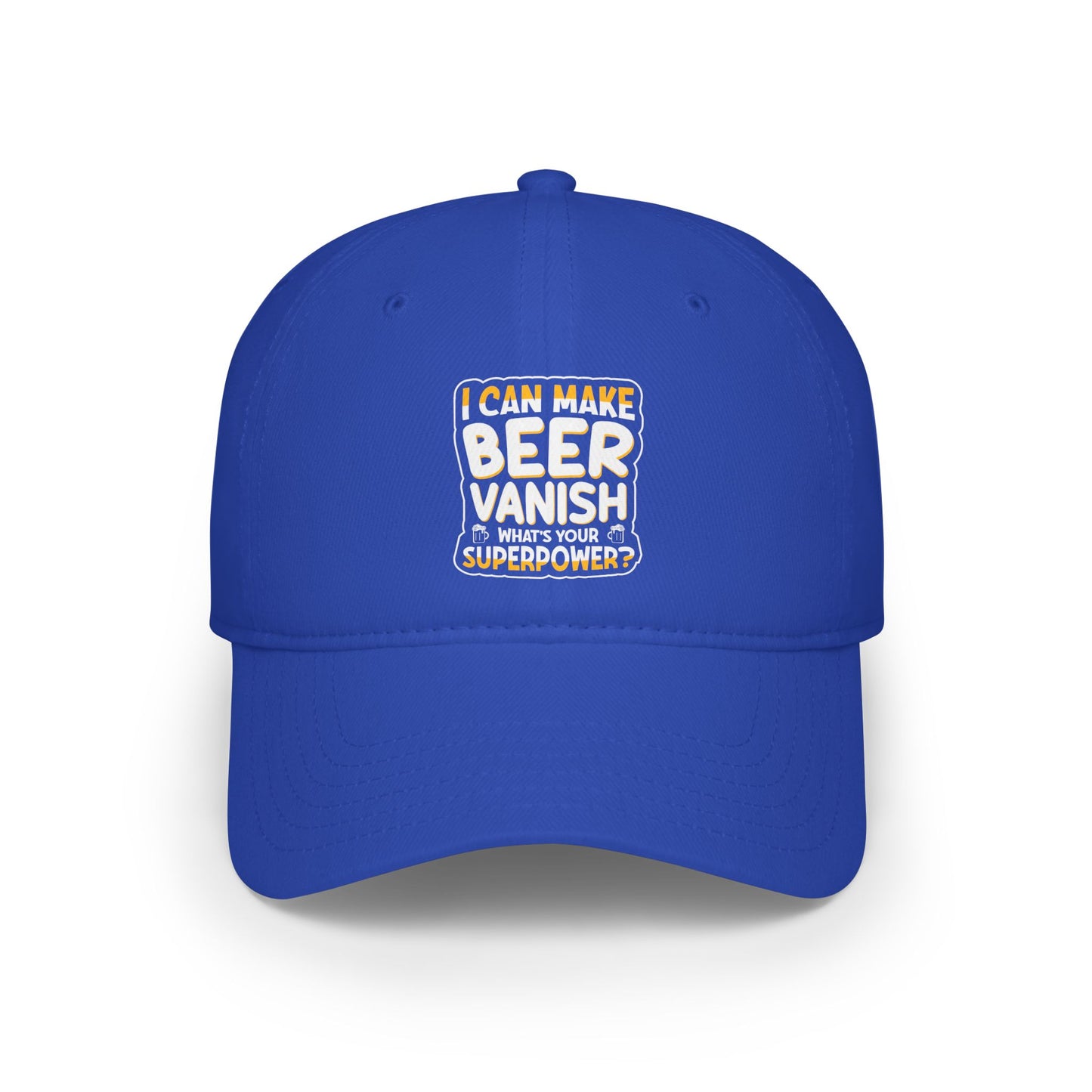 I can make beer vanish / Low Profile Baseball Cap